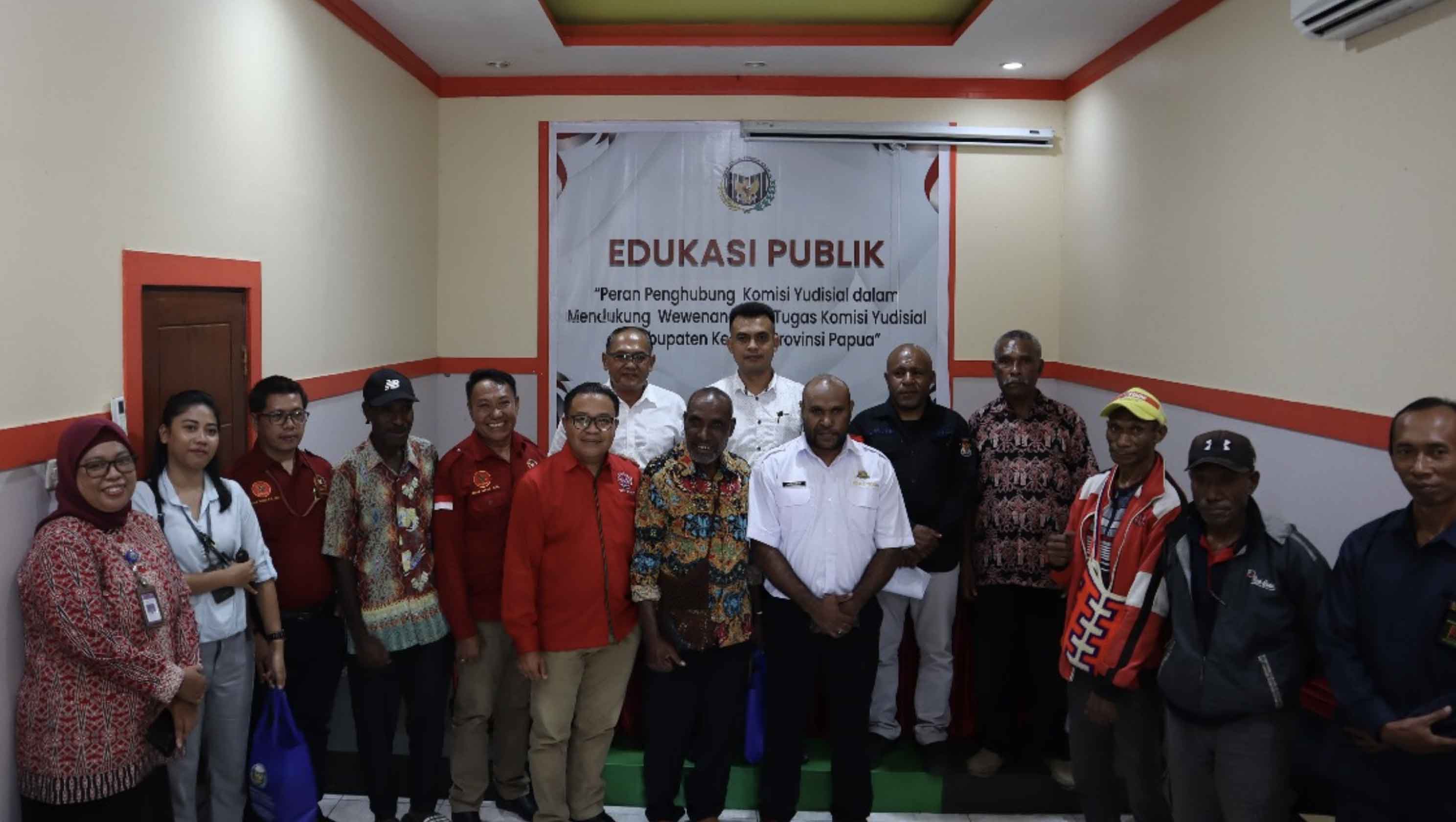 Penghubung KY Papua Gelar Edukasi Publik Kenalkan Wewenang dan Tugas KY