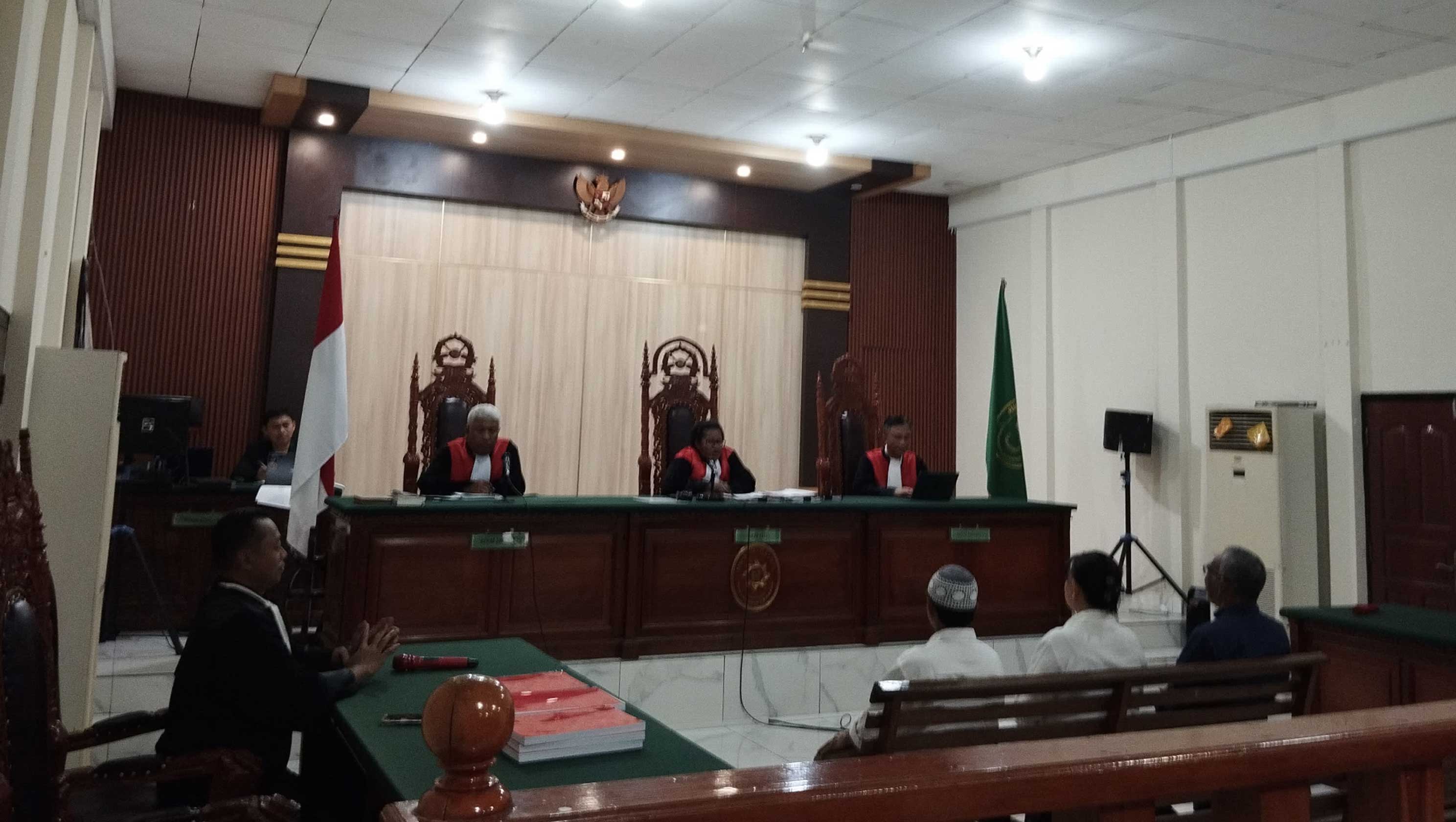 Penghubung KY Papua Barat Pantau Sidang Dugaan Korupsi Pengadaan ATK di BPKAD Kota Sorong