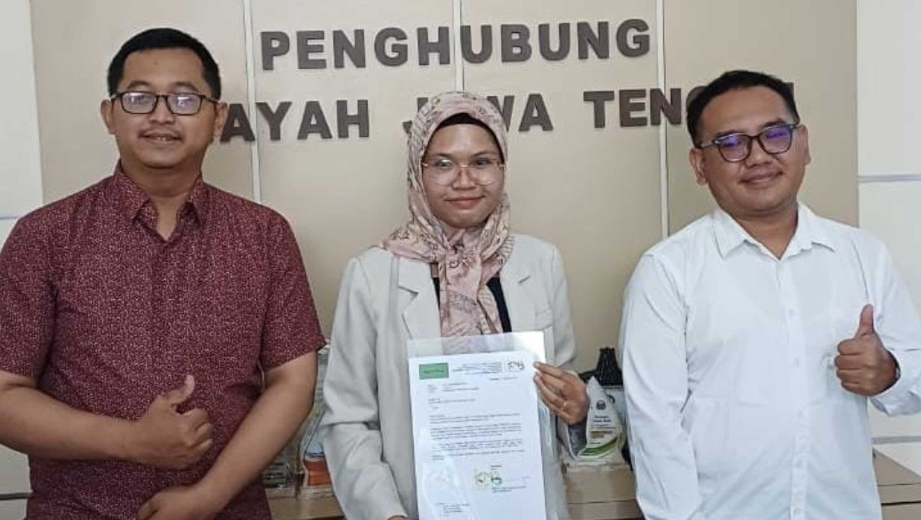 Penghubung KY Jateng Terima Kunjungan Institut Karya Mulia Bangsa Semarang