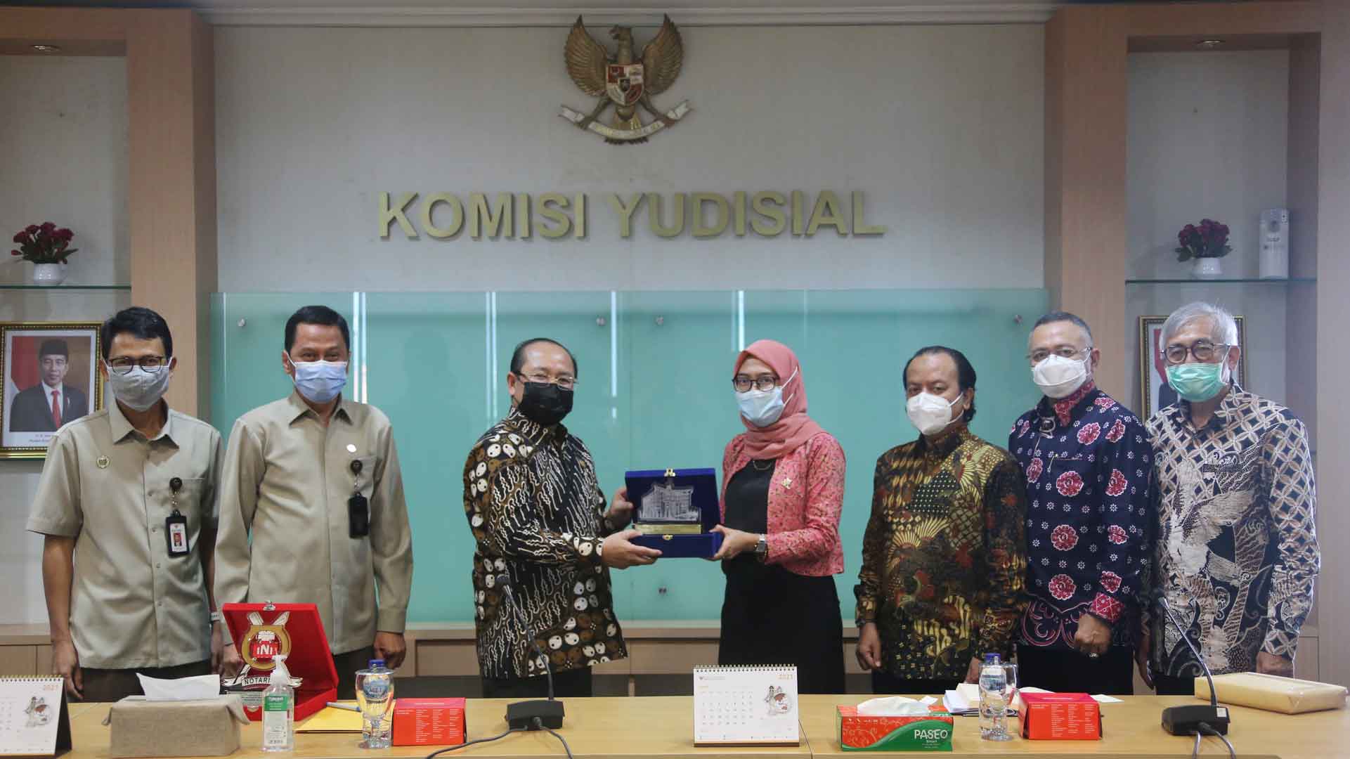 KY dan PP-INI Jajaki Nota Kesepahaman untuk Peradilan Bersih