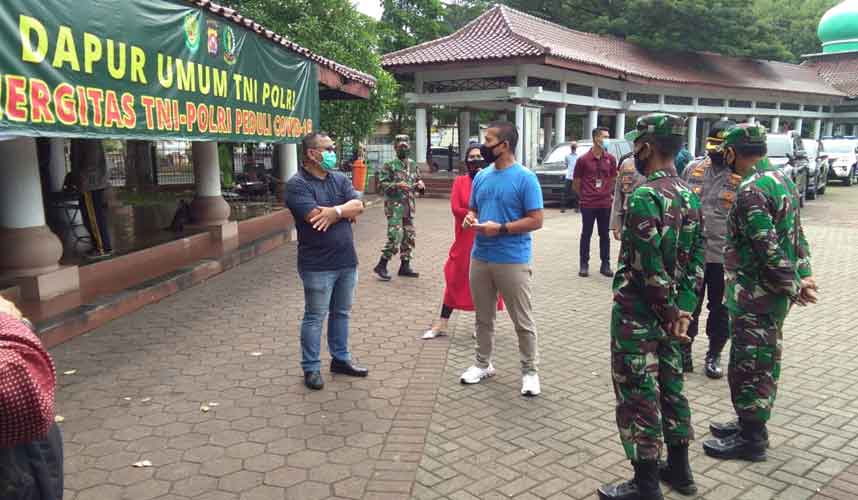 Sekjen KY Dukung Penyelenggaraan Dapur Umum untuk Warga Terkena Dampak Covid-19 di Serang