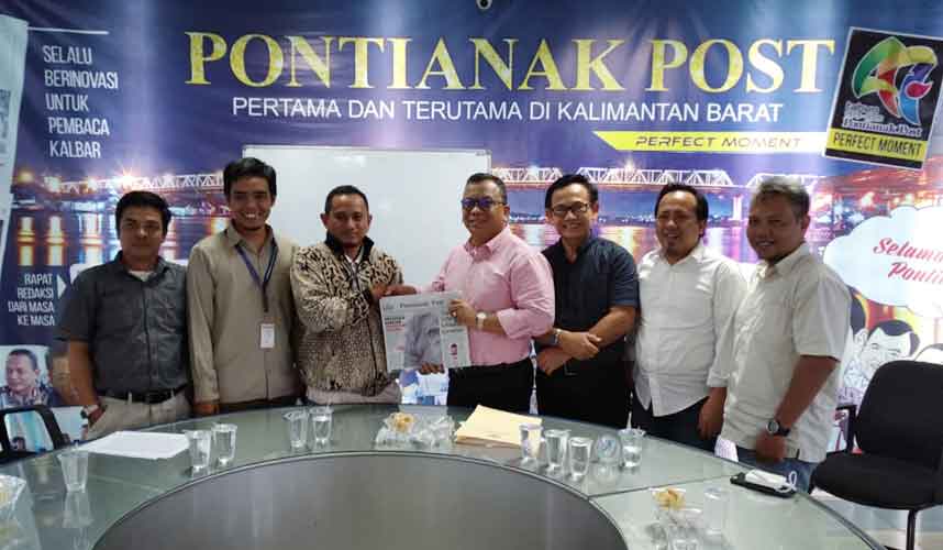 Sekjen KY Kunjungi Pontianak Post