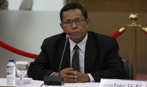Calon Hakim ad hoc PHI di MA Hotlan Pardosi: Ada hak Para Pihak, Salinan Putusan Jangan Terlambat Diterima