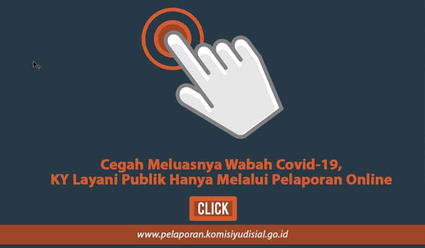 KY Hanya Terima Pelaporan Online untuk Cegah Penyebaran Wabah Covid-19