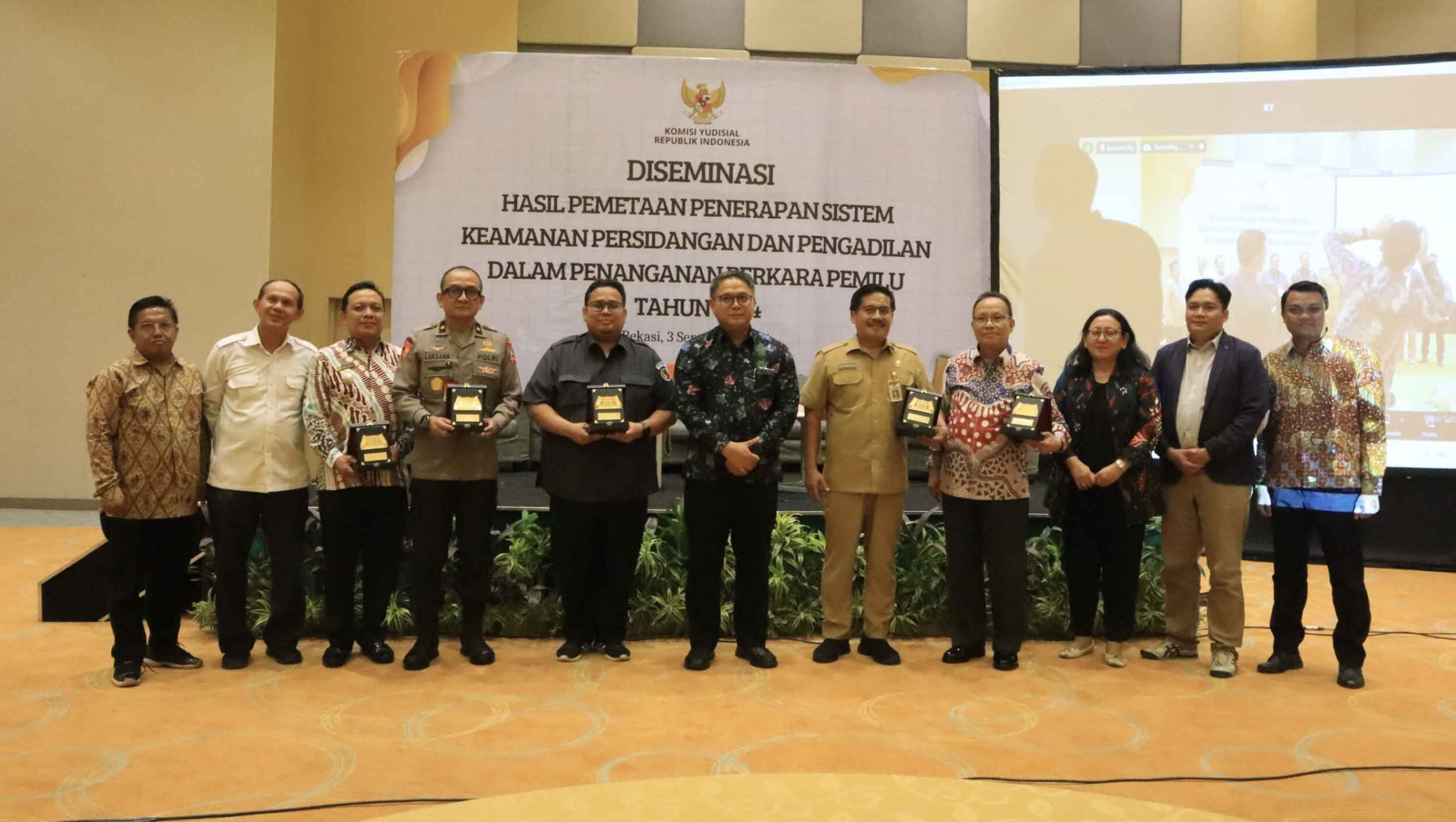 KY Petakan Keamanan Persidangan dan Pengadilan dalam Penanganan Perkara Pemilu 2024