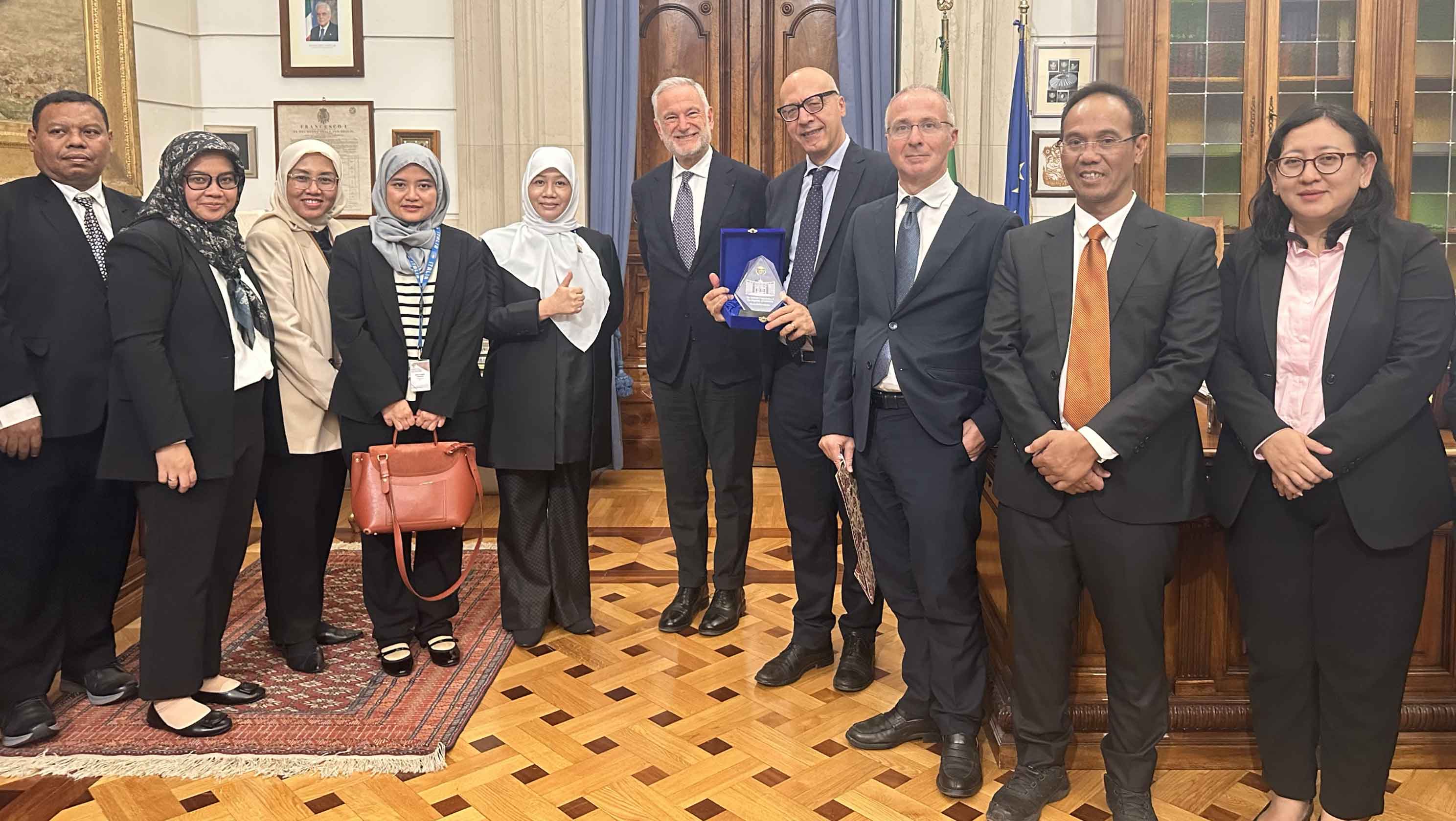 Delegasi KY Kunjungi MA Italia Bahas Kemandirian Hakim