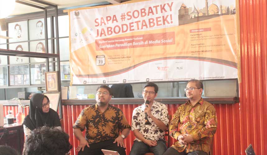 Sobat KY Jabodetabek Diajak Produksi Konten Peradilan Bersih di Media Sosial