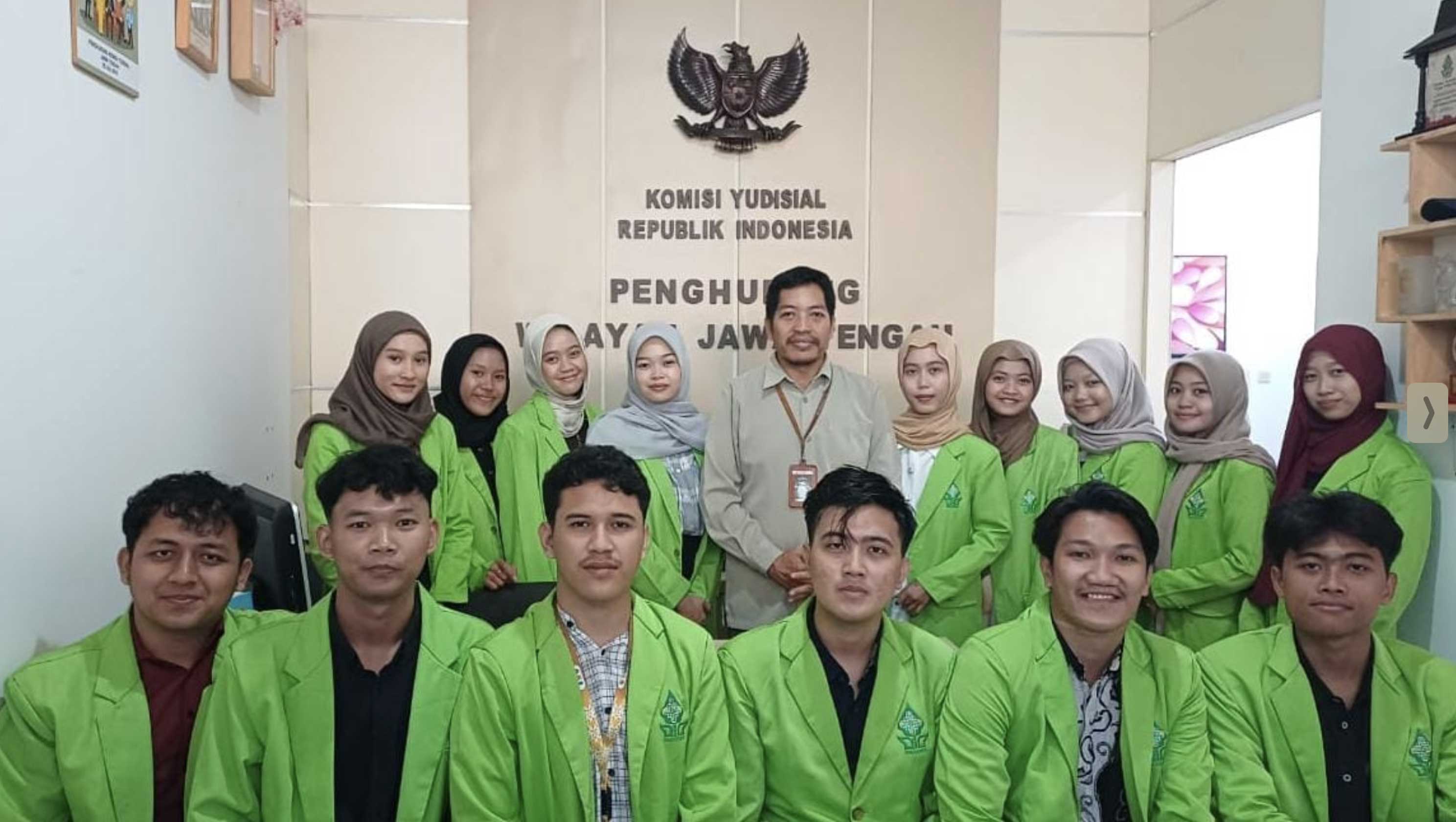 Penghubung KY Jateng Terima Kunjungan FKHM UIN Walisongo