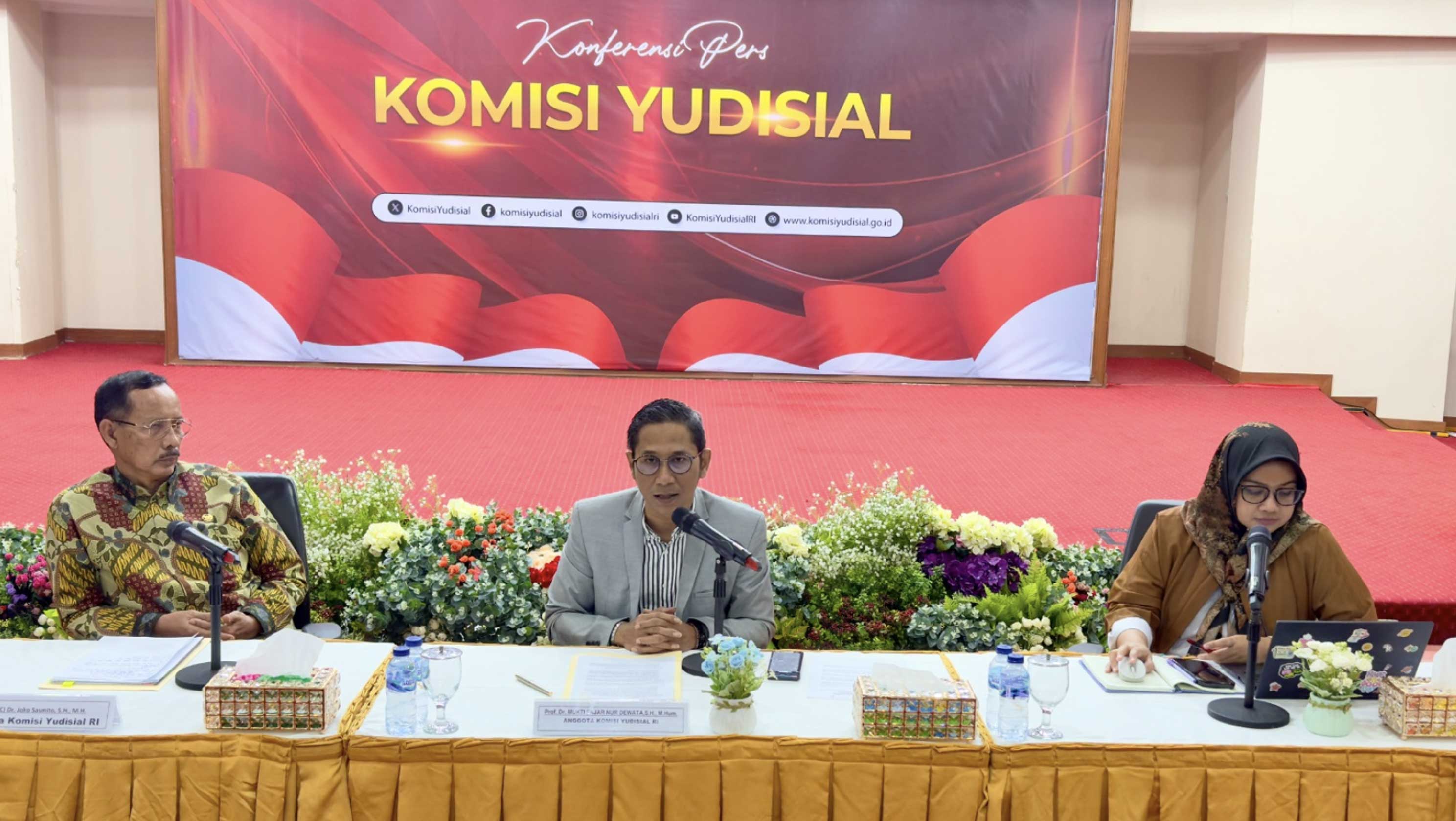 Empat Bulan Pertama 2025, KY Terima 401 Laporan Dugaan Pelanggaran Kode Etik Hakim