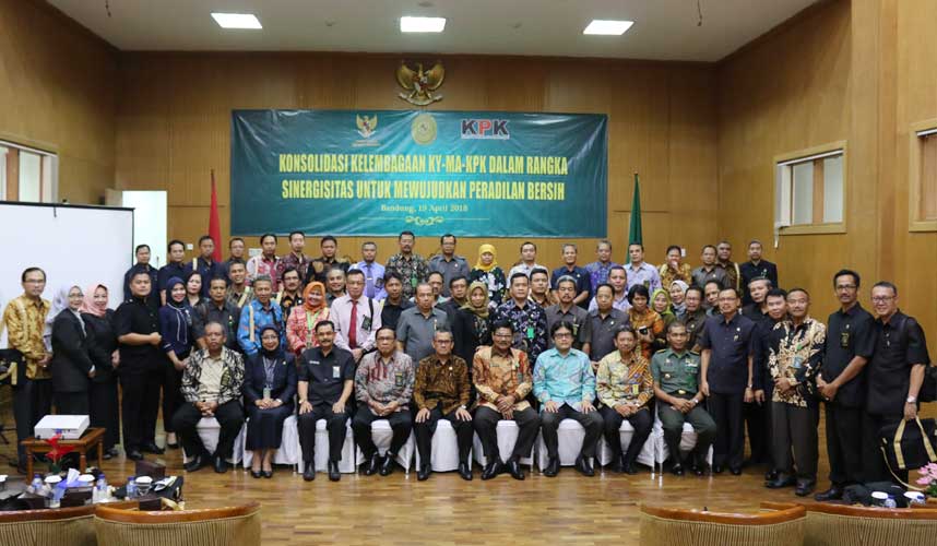 Fokus Pencegahan, KY Gelar Konsolidasi Kelembagaan Bersama MA dan KPK