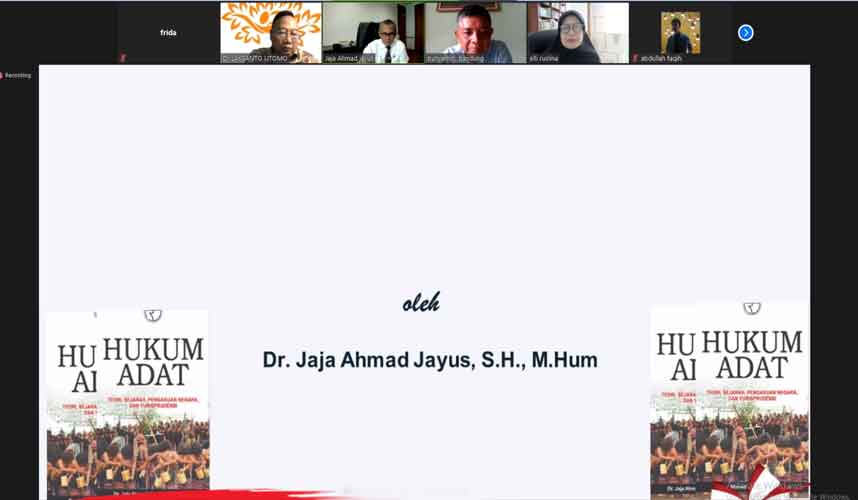 Hukum Adat Adalah Mother of Law Indonesia