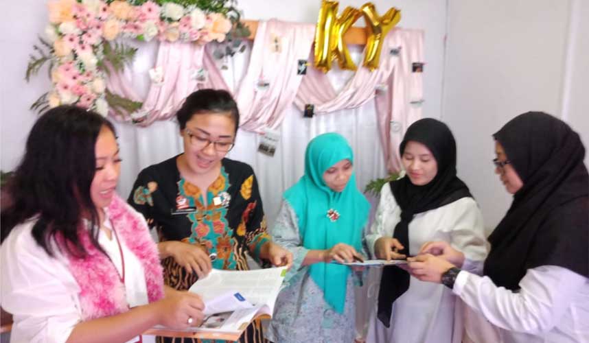 Pengunjung Antusias Kunjungi Stand KY di Perayaan HAM Internasional