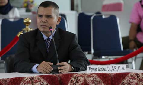 CHA Tiarsen Buaton: KY Harus Diperkuat Wewenangnya untuk Awasi Panitera