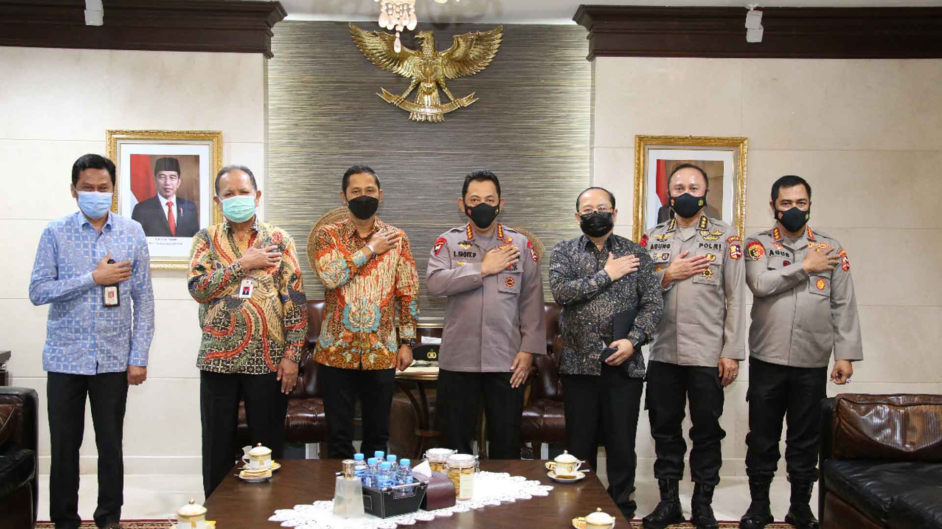 Ketua KY Bertemu Kapolri Bahas Sinergisitas Lembaga