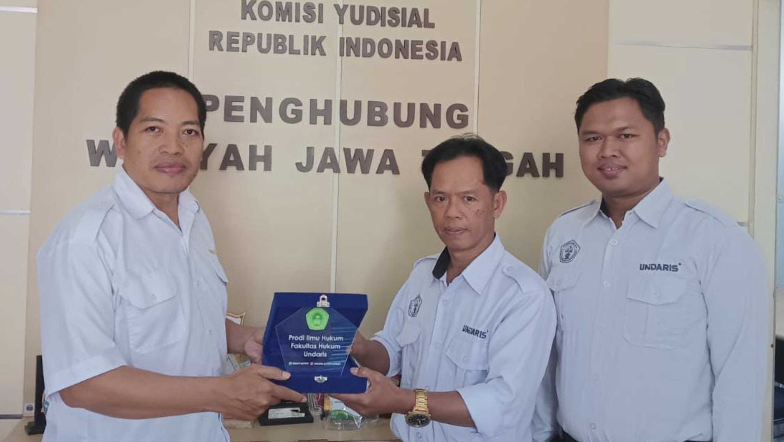 FH UNDARIS Kunjungi Penghubung KY Jawa Tengah, Perkuat Sinergi dan Kolaborasi