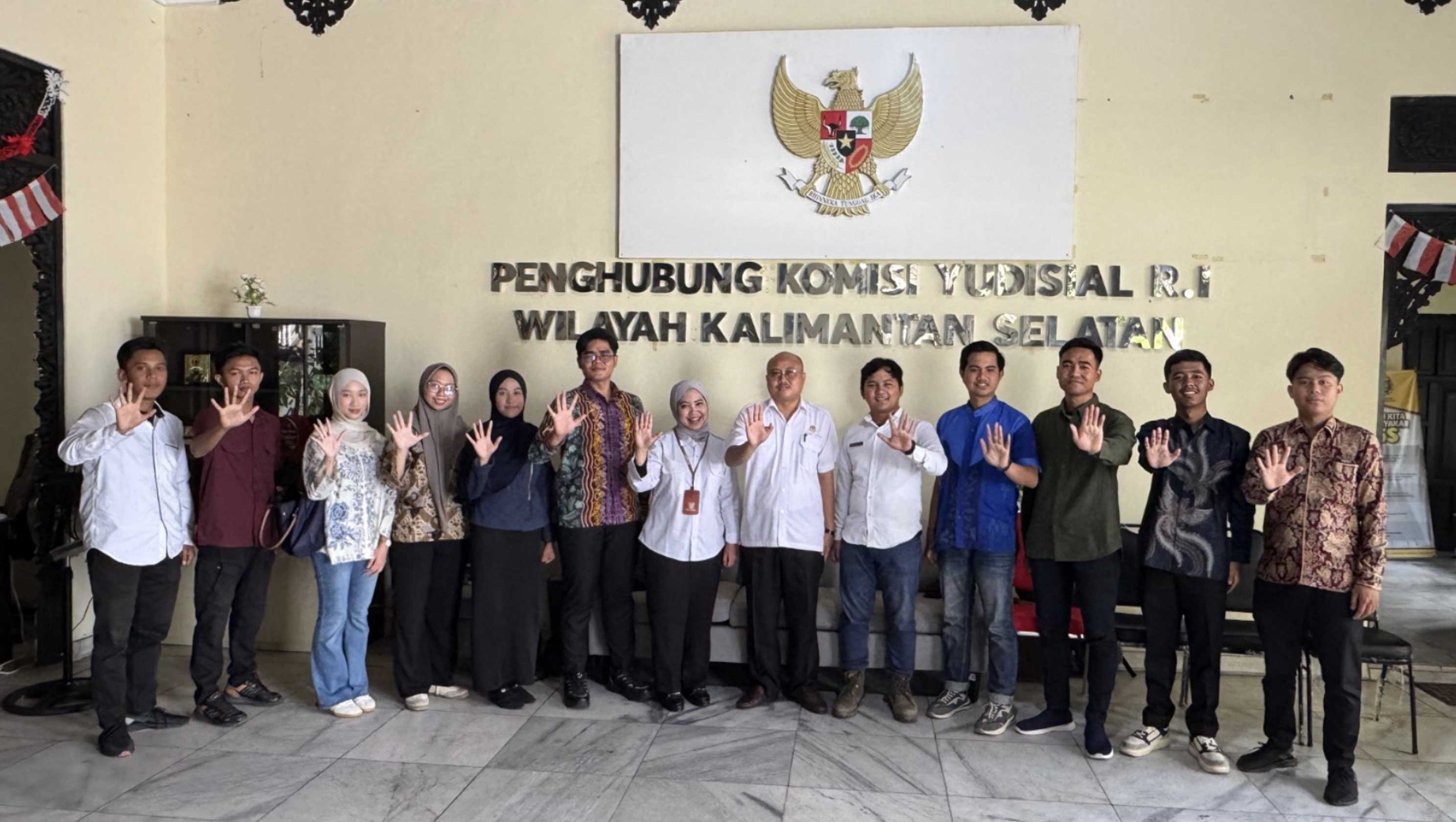 Penghubung KY Kalsel Terima Audiensi Tim Rekam Sidang KPK Kalsel