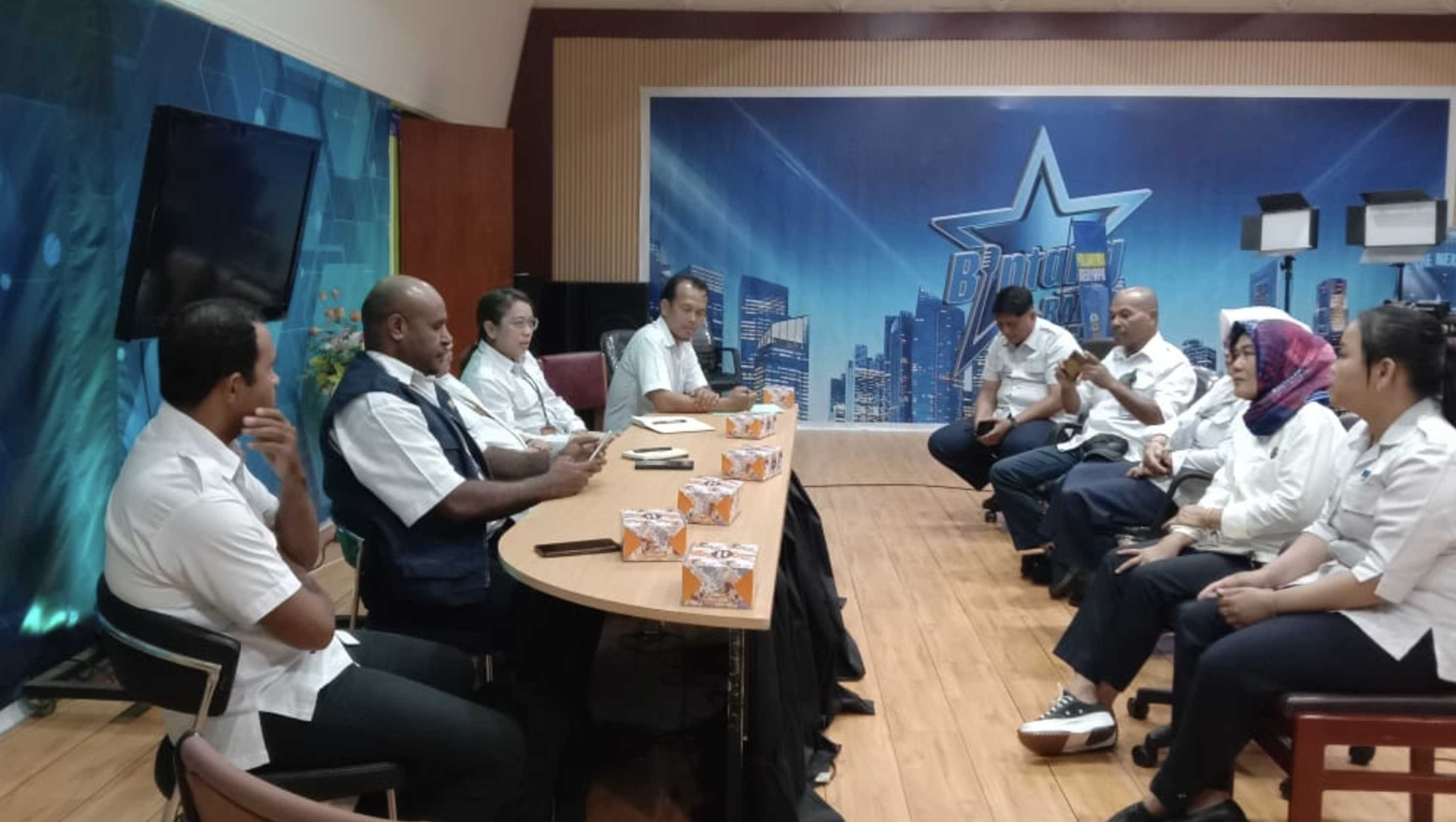 Perkuat Sinergi, Penghubung KY Papua Audiensi ke RRI Jayapura