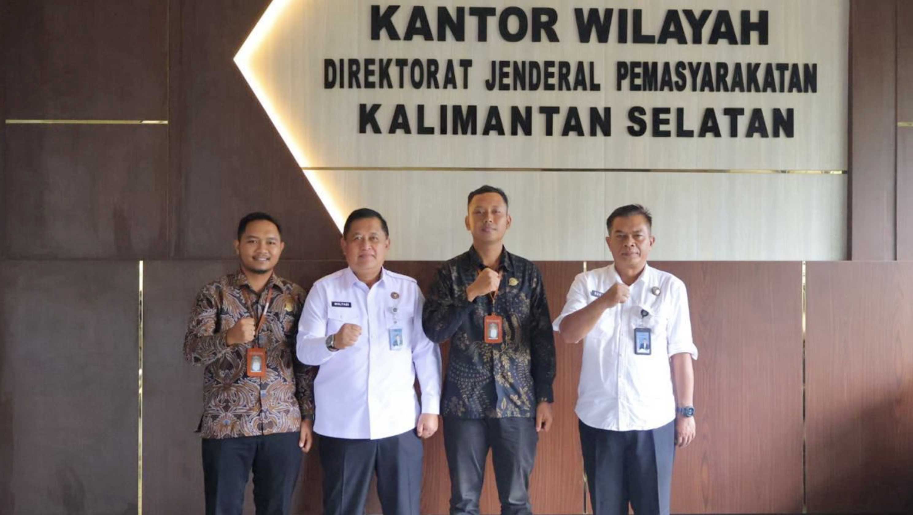 Penghubung KY Kalsel dan Kanwil Ditjenpas Kalsel Perkuat Sinergi Pengawasan dan Edukasi Publik