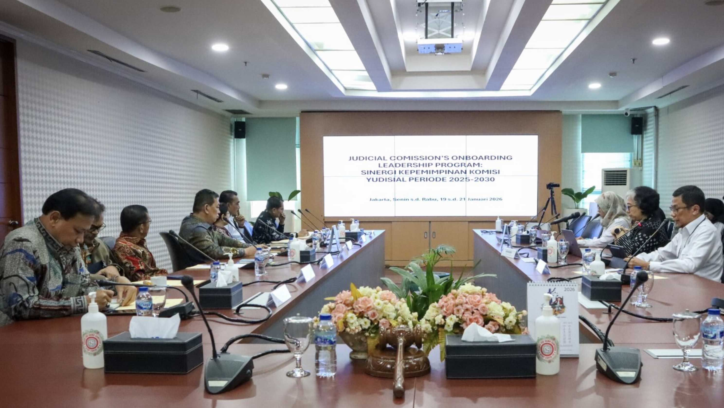 Pimpinan dan Anggota KY Ikuti Judicial Commission’s Onboarding Leadership Program: Sinergi Kepemimpinan KY Periode 2025–2030