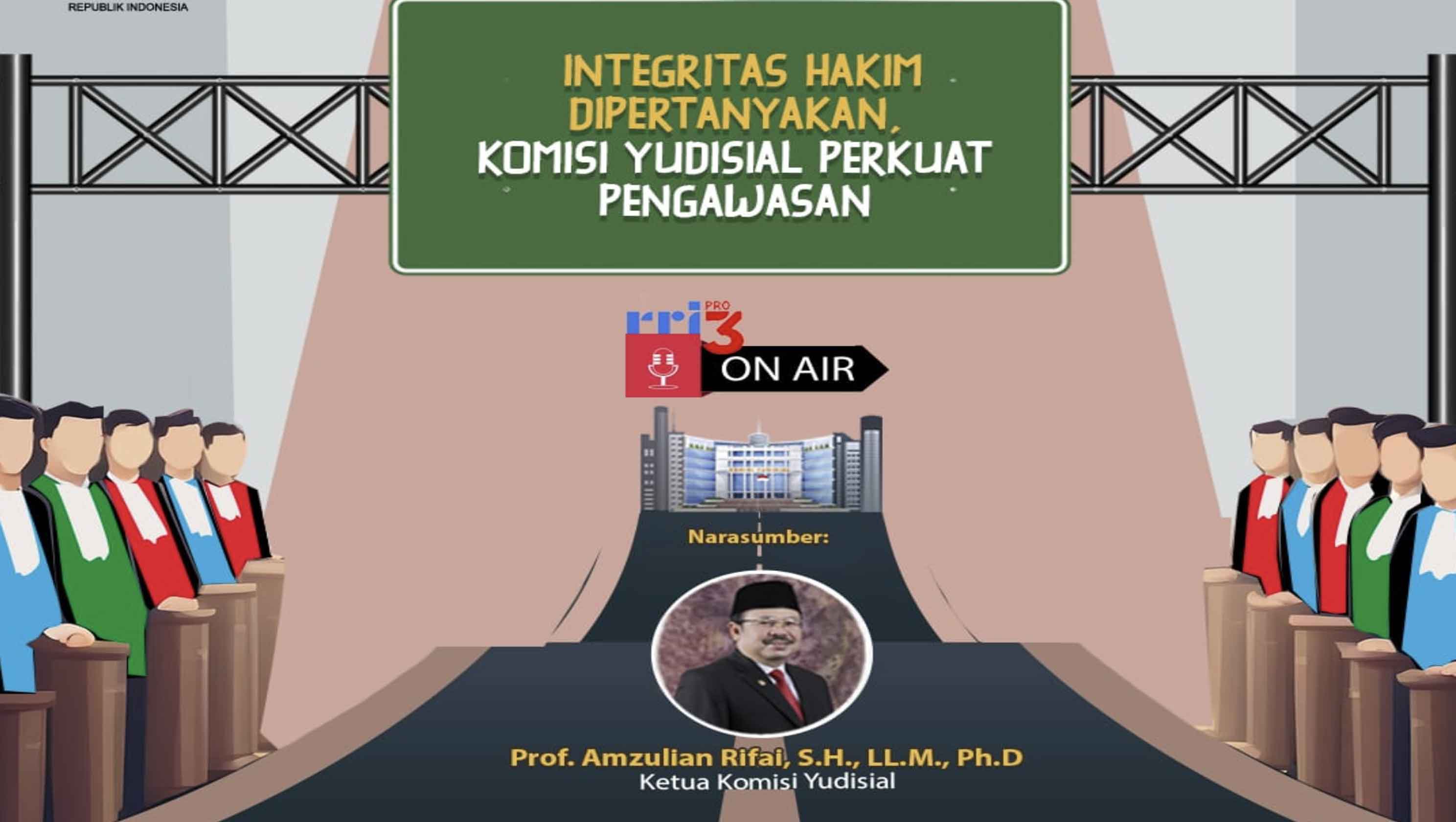 KY Dorong Kolaborasi APH untuk Penguatan Pengawasan Hakim