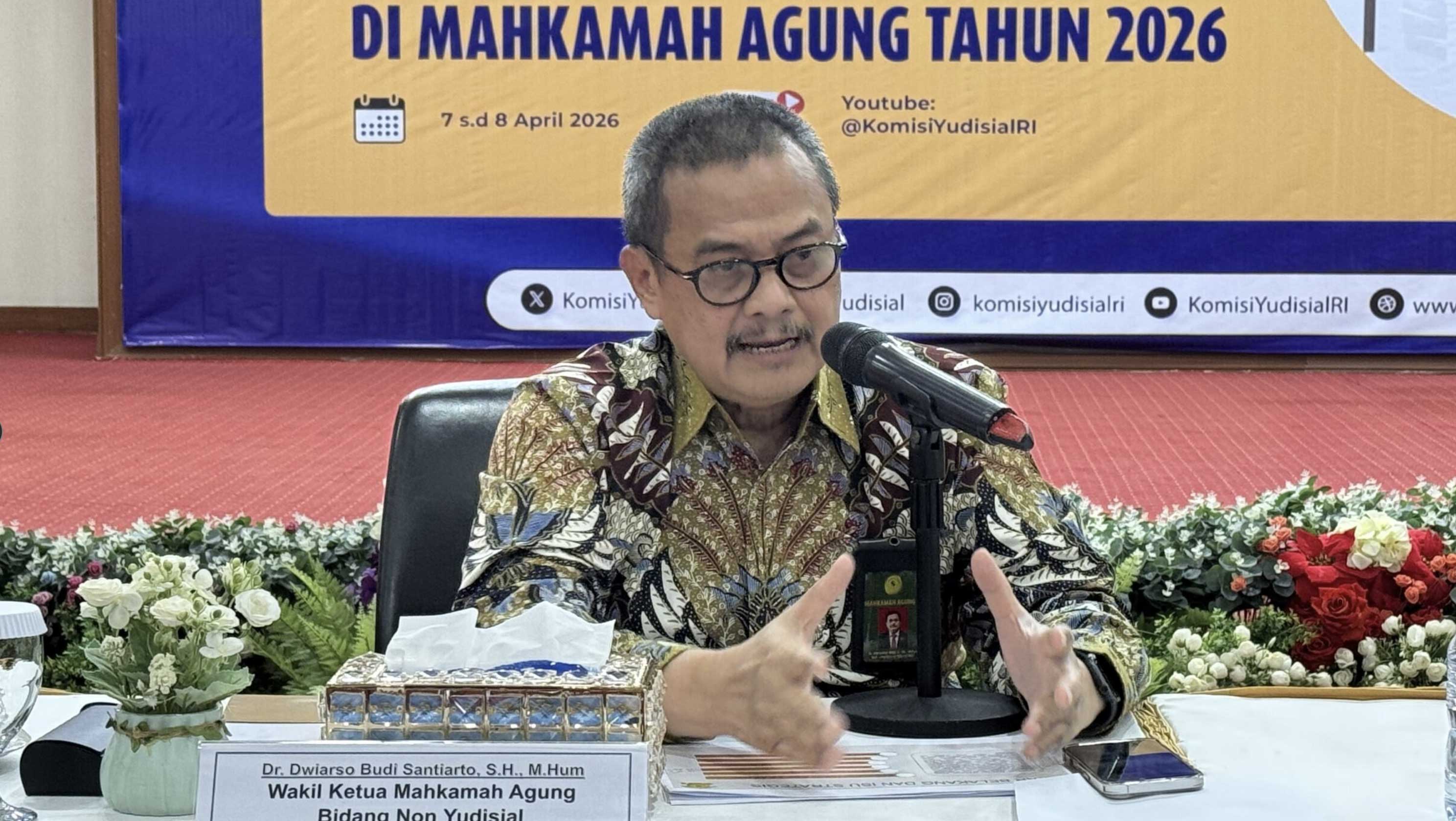 Pemenuhan Kebutuhan Jumlah Hakim Agung Mendesak