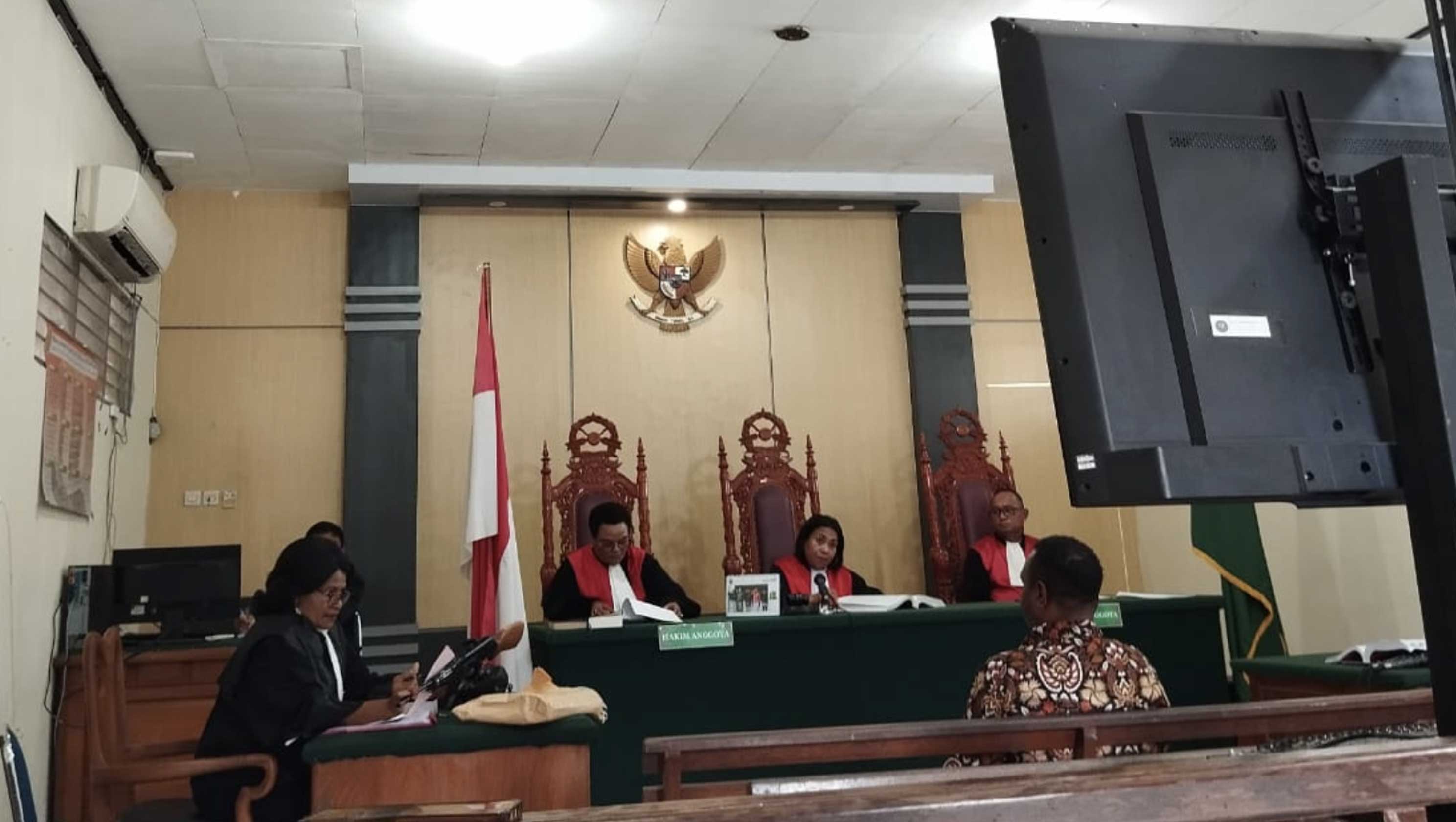 Penghubung KY Papua Barat Pantau Sidang Penembakan Direktur LP3BH Papua Barat