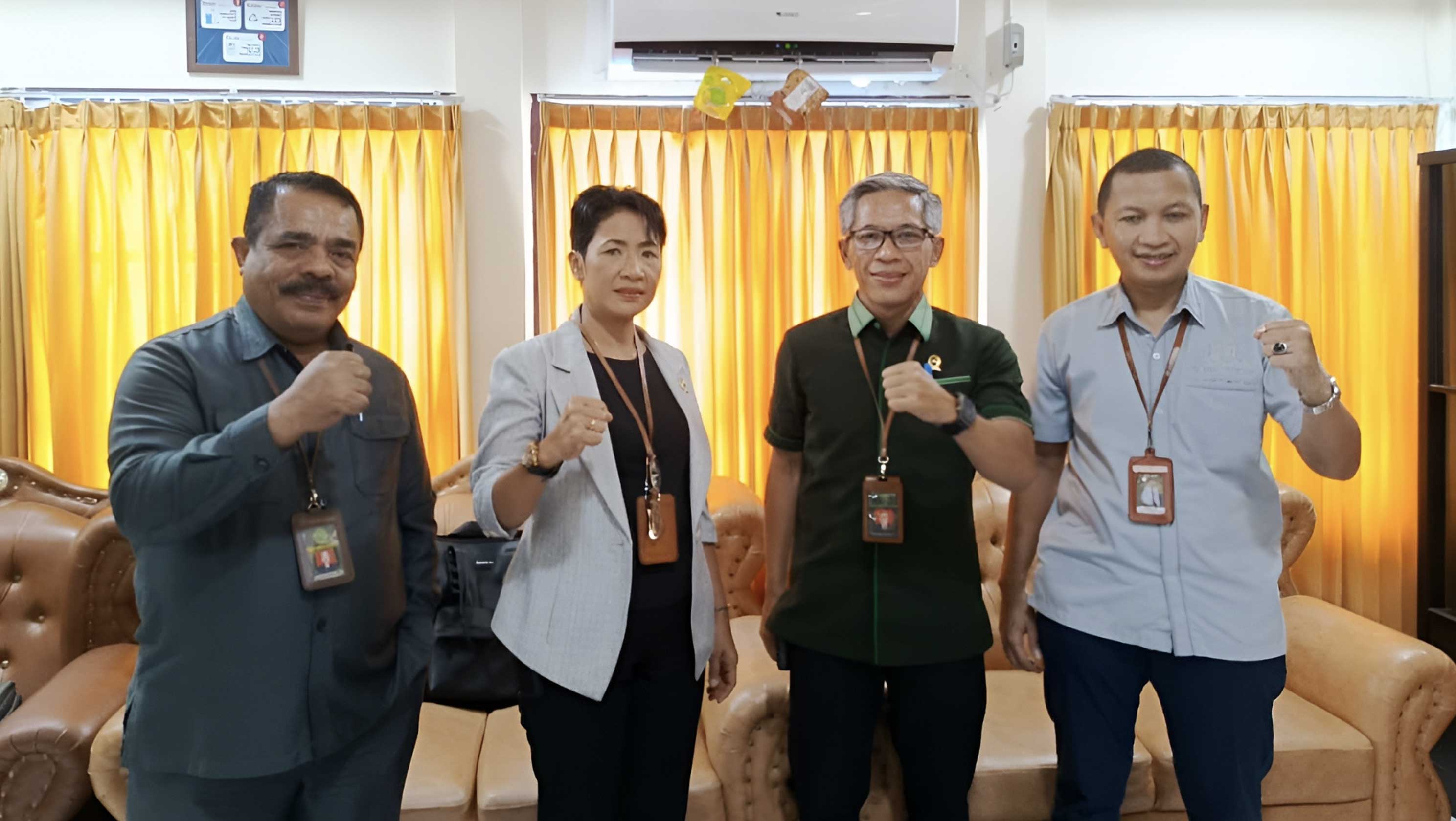 Penghubung KY Papua Barat Audiensi dengan PN Manokwari