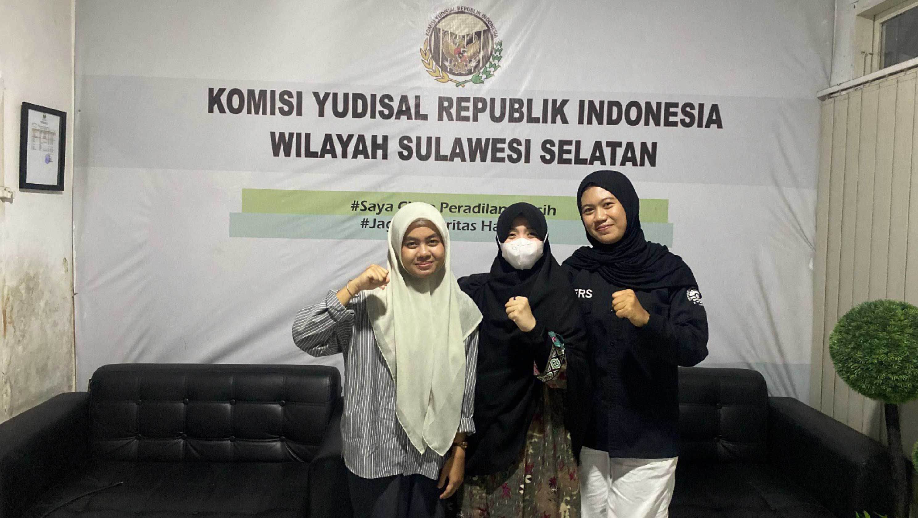 Penghubung KY Sulsel Terima Kunjungan LPM Profesi UNM