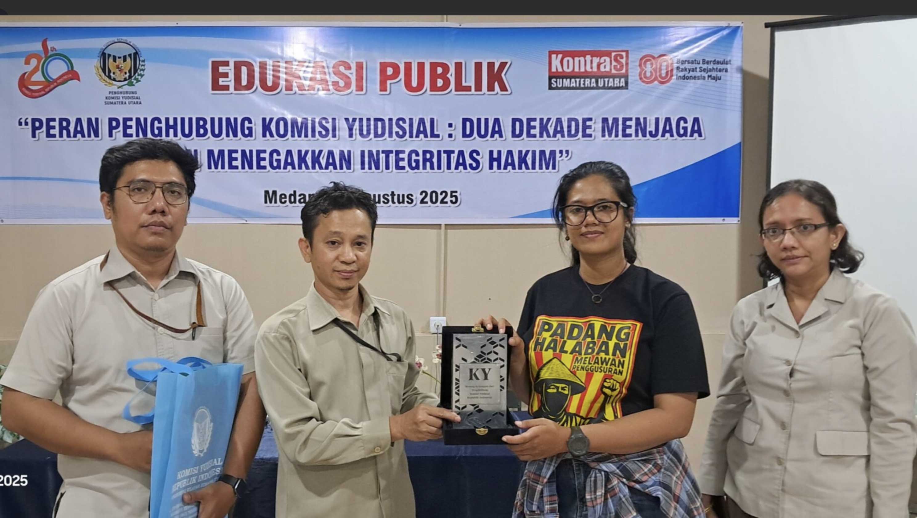 Dorong Peradilan Bersih, Penghubung KY Sumut Gelar Edukasi Publik
