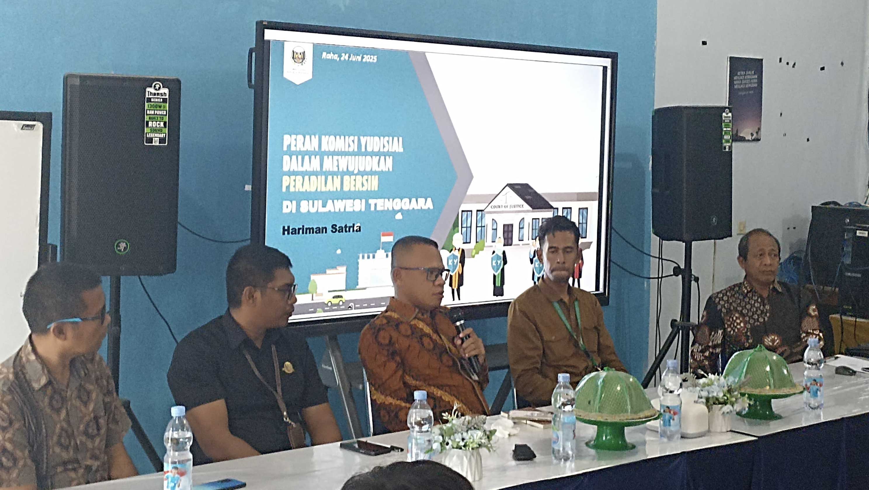 Penghubung KY Sultra Ajak Sivitas Akademika UKPM Jaga Integritas Peradilan