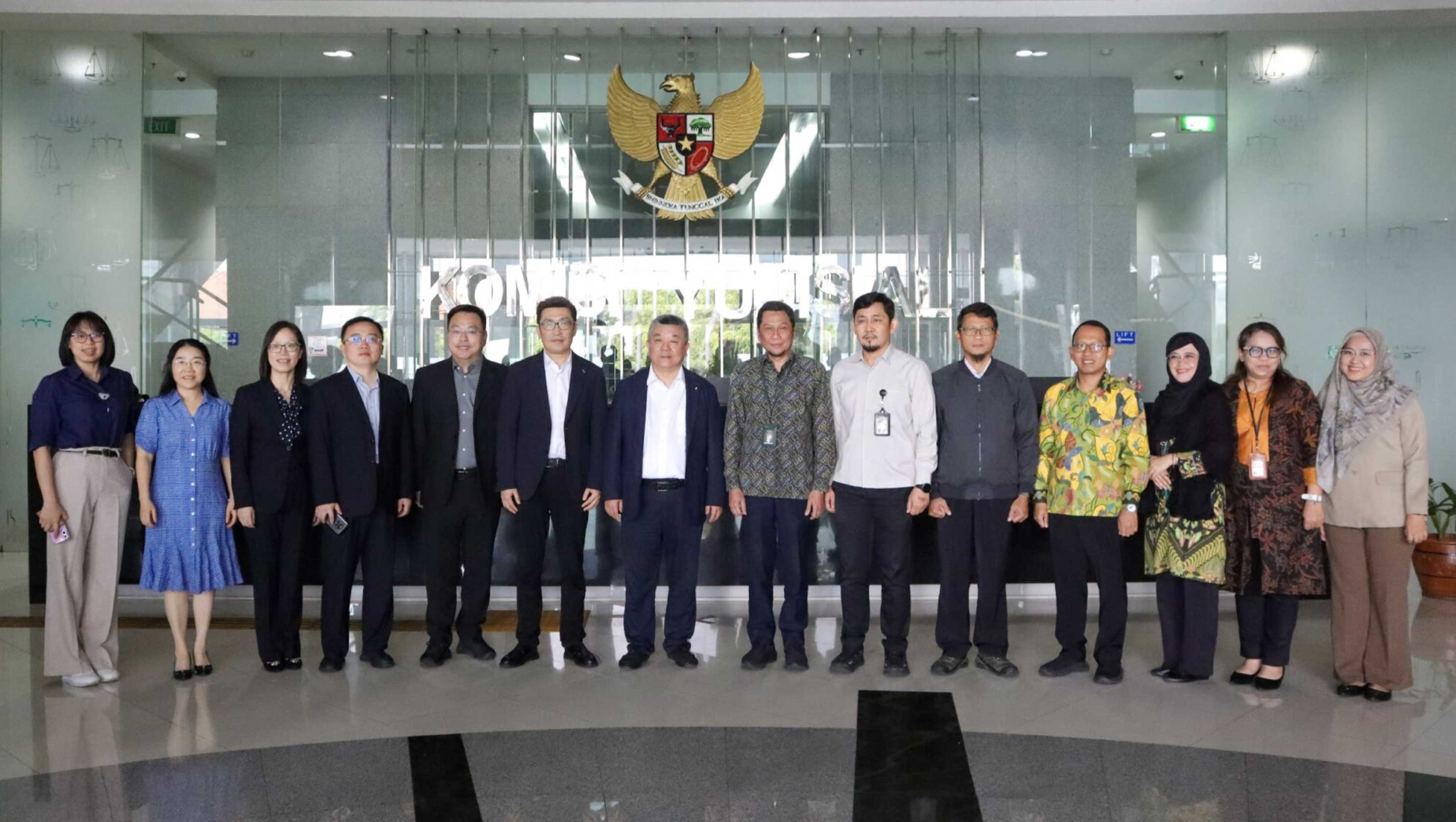 KY Terima Kunjungan Kehormatan Jiangsu High People's Court