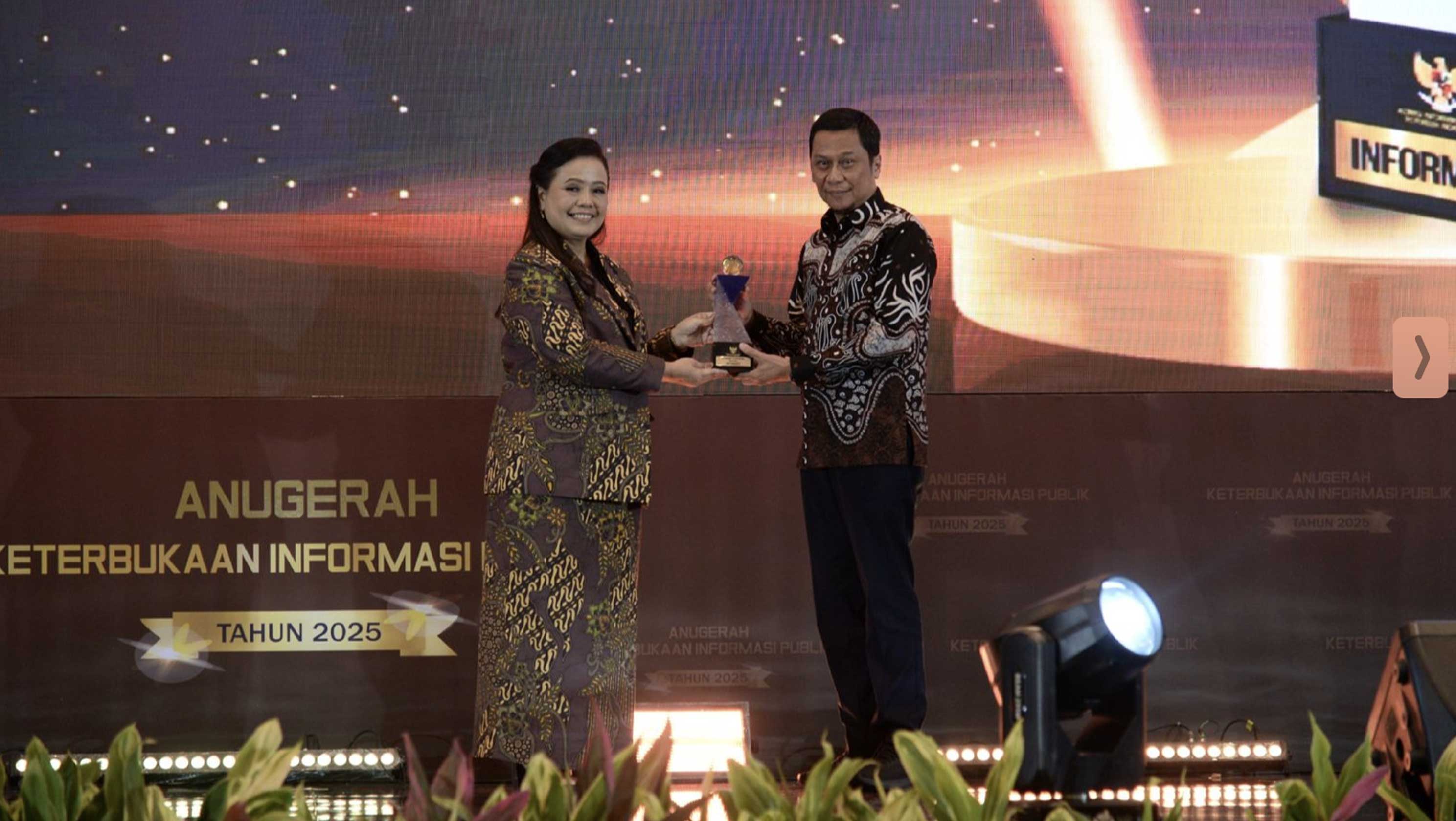 KY Kembali Raih Predikat Badan Publik Informatif 2025