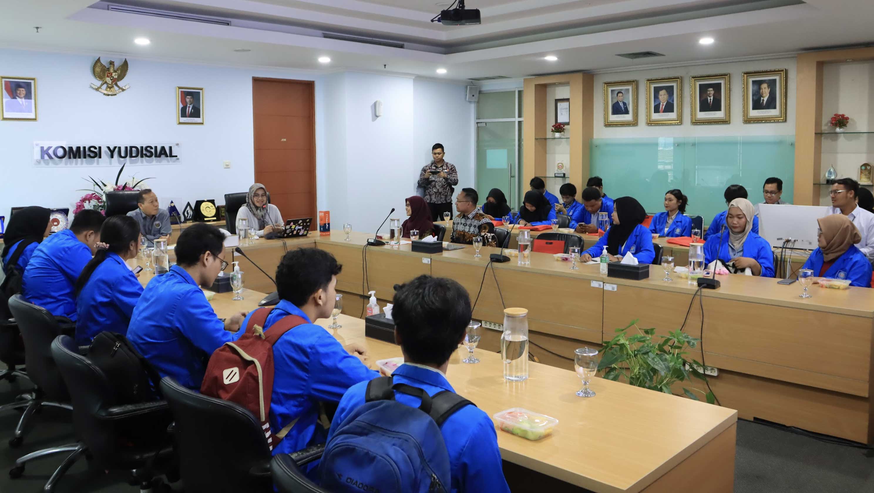 Mahasiswa UBSI Kenali Peran KY dalam Menjaga Integritas Hakim