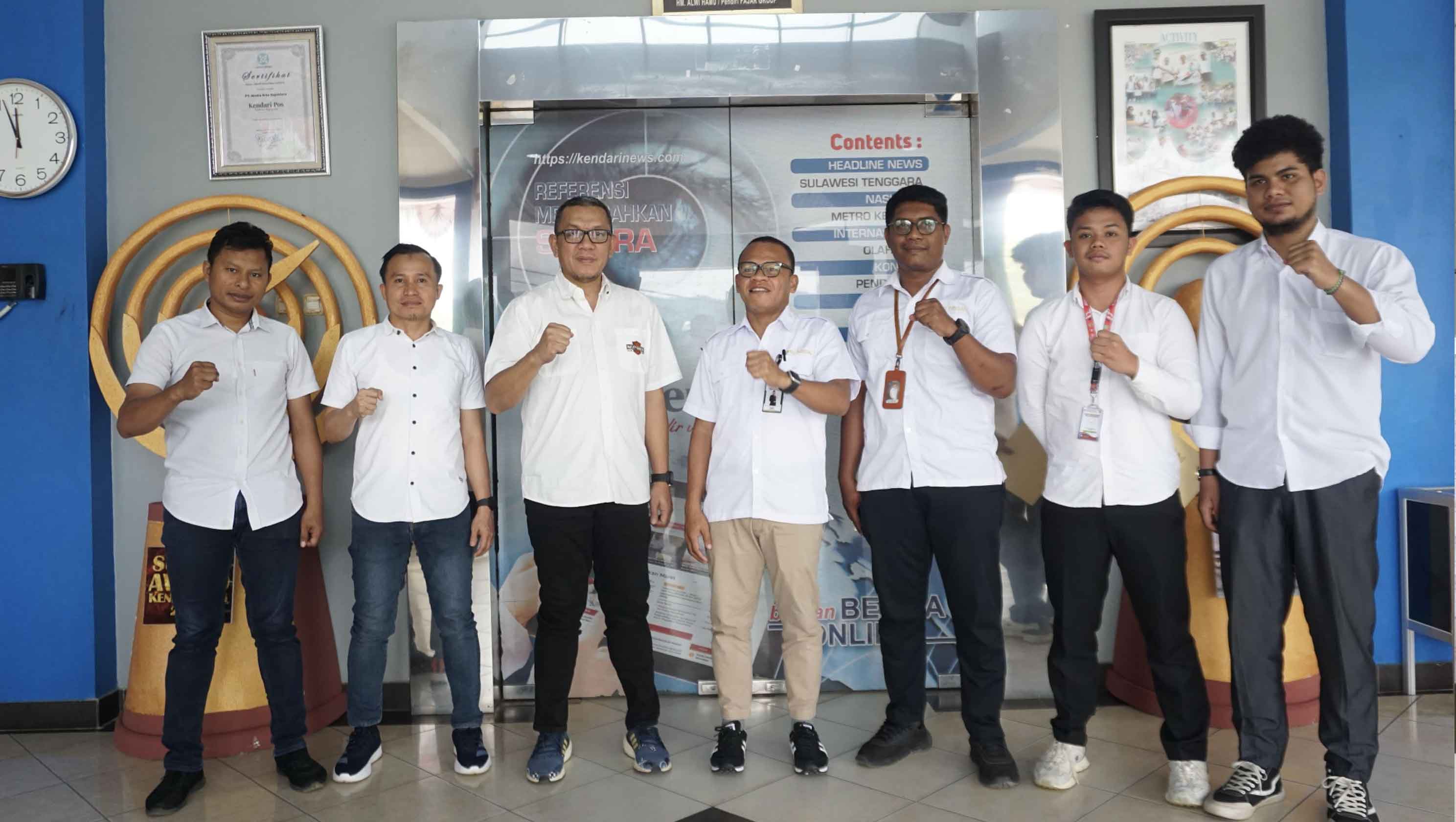 Perkuat Sinergi, Penghubung KY Sultra Kunjungi Kendari Pos