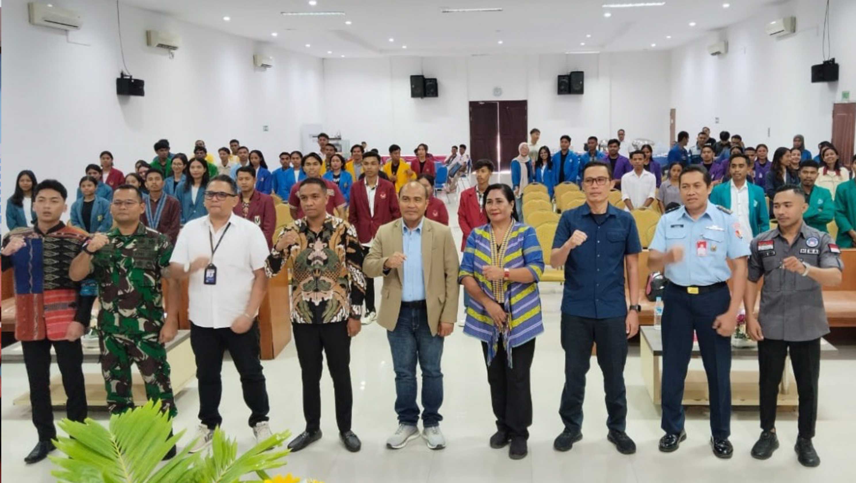 Penghubung KY NTT Ajak Mahasiswa BEM Nusantara Kampanyekan Peradilan Bersih
