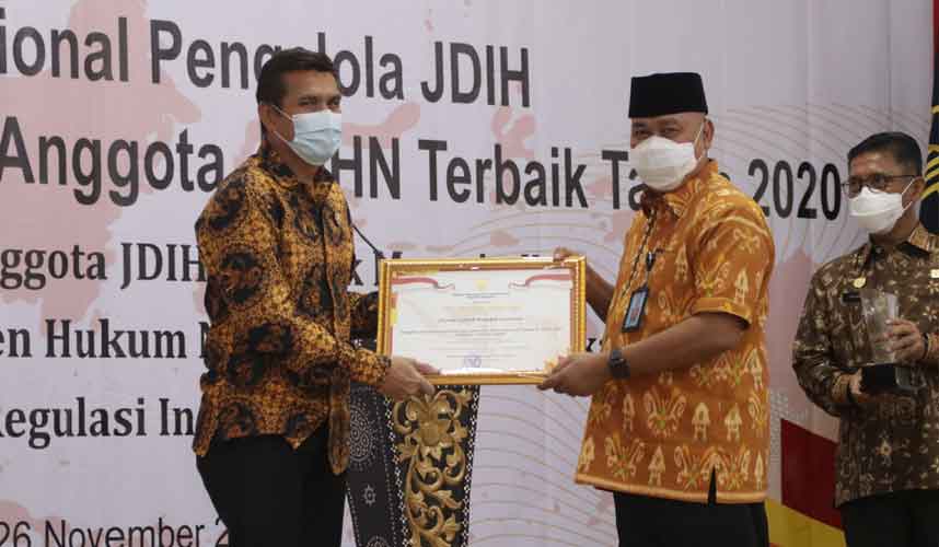 KY Raih Terbaik ke-4 Pengelolaan JDIH Nasional
