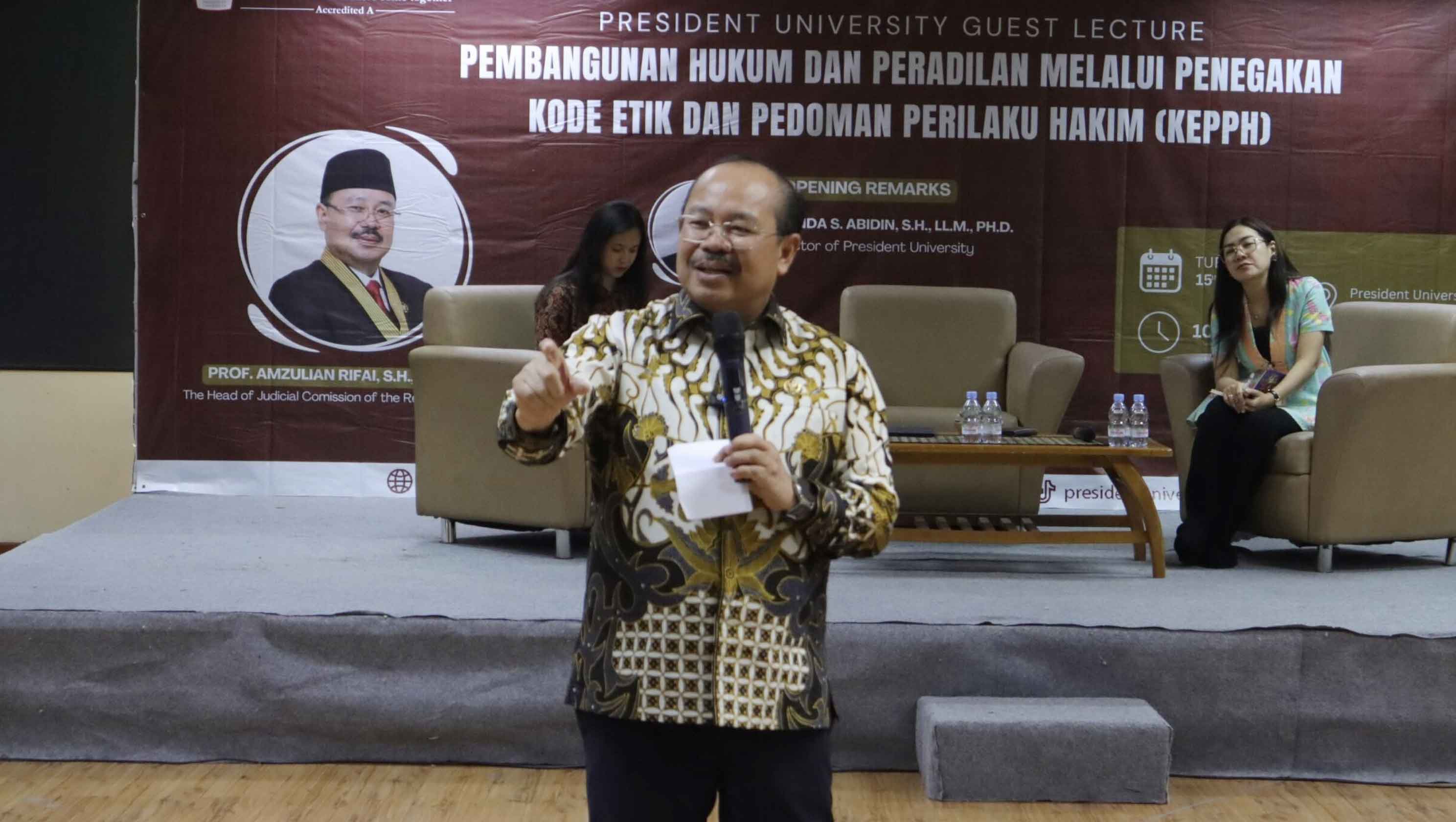 Kepercayaan Publik terhadap Lembaga Peradilan Pengaruhi Investasi