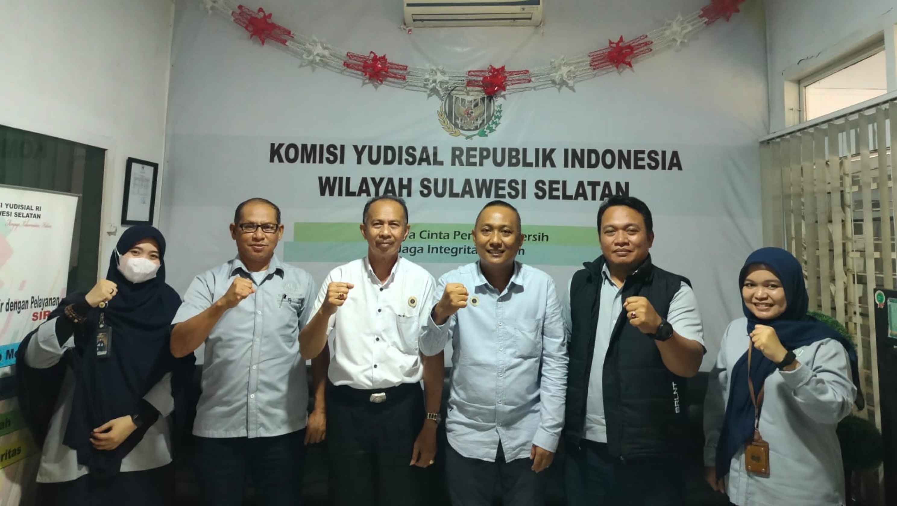 Penghubung KY Sulsel Terima Kunjungan Pengurus DPD DePA-RI SulSel