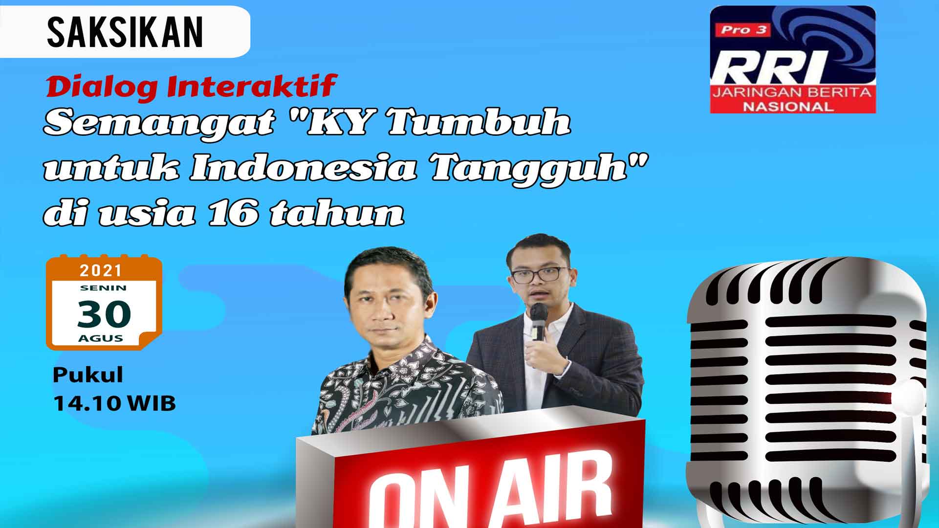 16 Tahun KY Semakin Semangat Capai Mimpi Reformasi