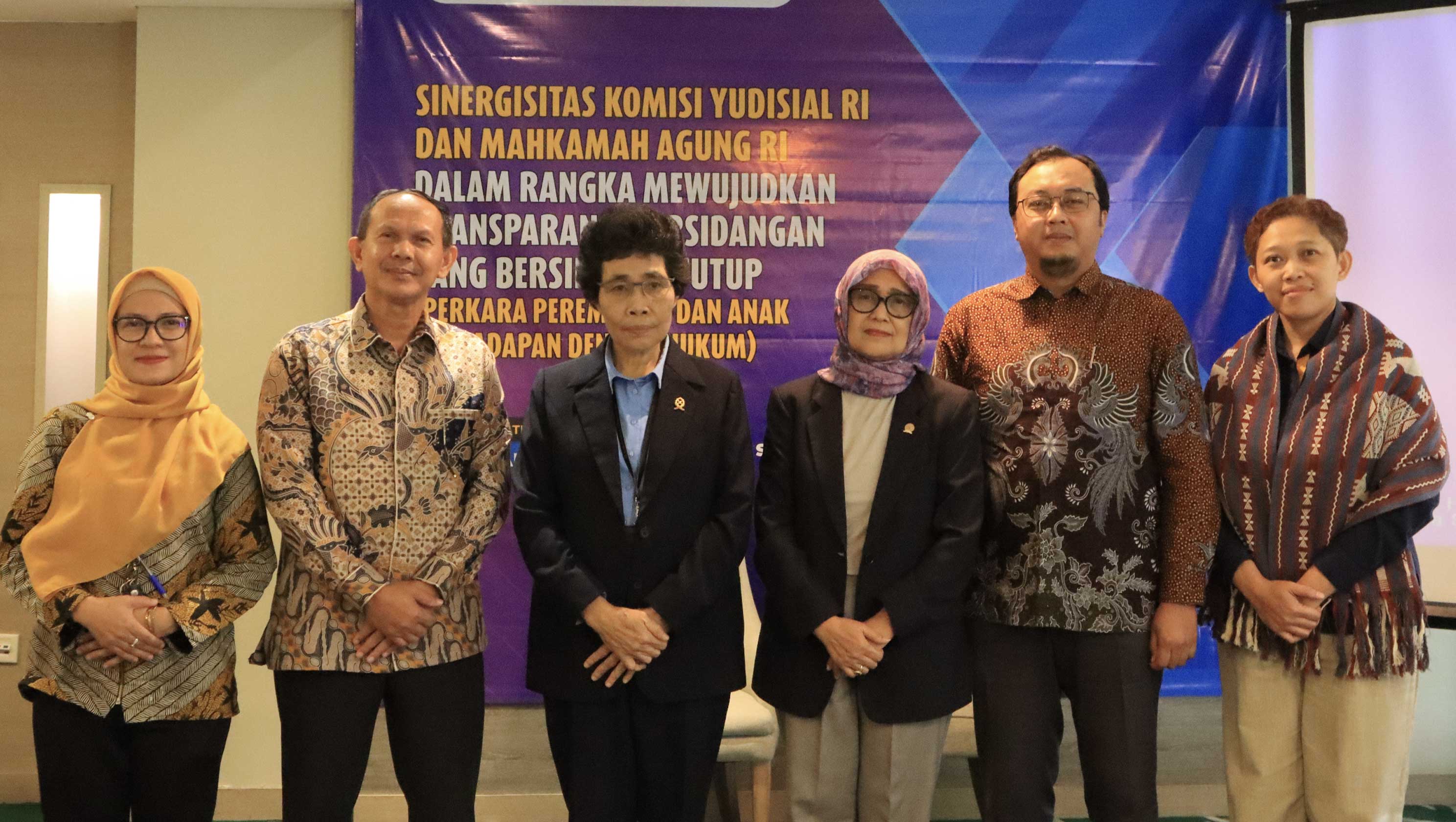 KY dan MA Bersinergi Wujudkan Transparansi Persidangan Tertutup