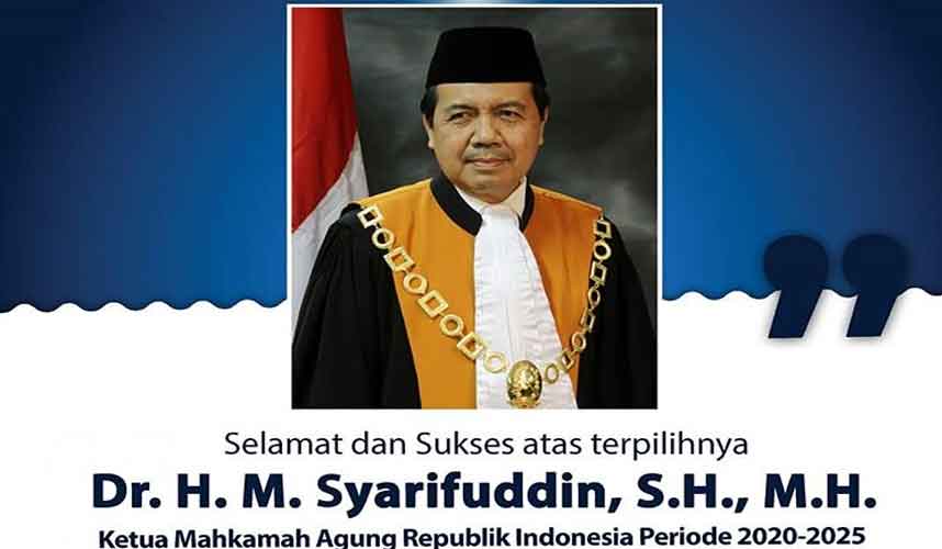 Ketua KY Beri Selamat atas Terpilihnya M. Syarifuddin sebagai Ketua MA 2020-2025