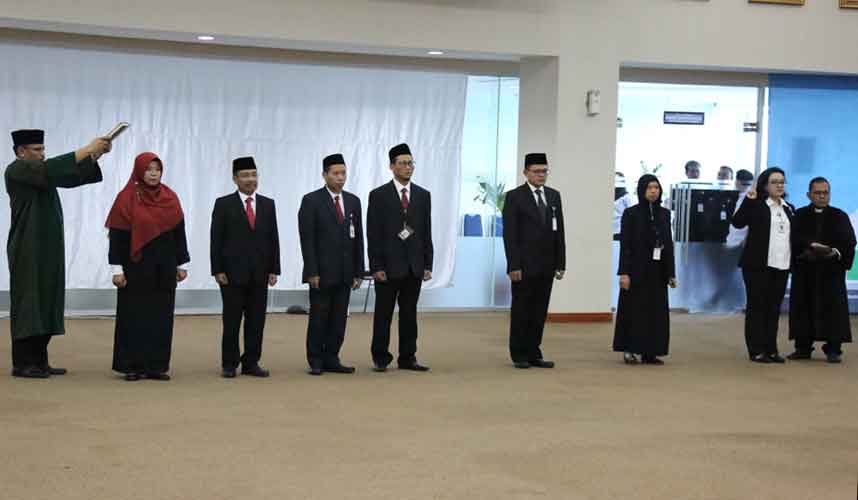 KY Gelar Pelantikan Pejabat Pimpinan Tinggi Pratama