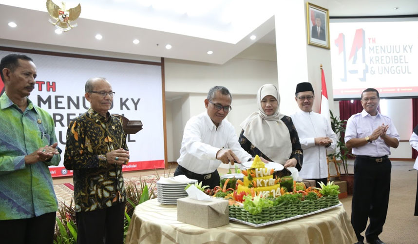 HUT Ke-14, Ketua KY Harapkan Jajaran KY Tingkatkan Sinergisitas 