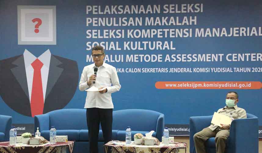 Calon Sekjen KY Ikuti Seleksi Penulisan Makalah