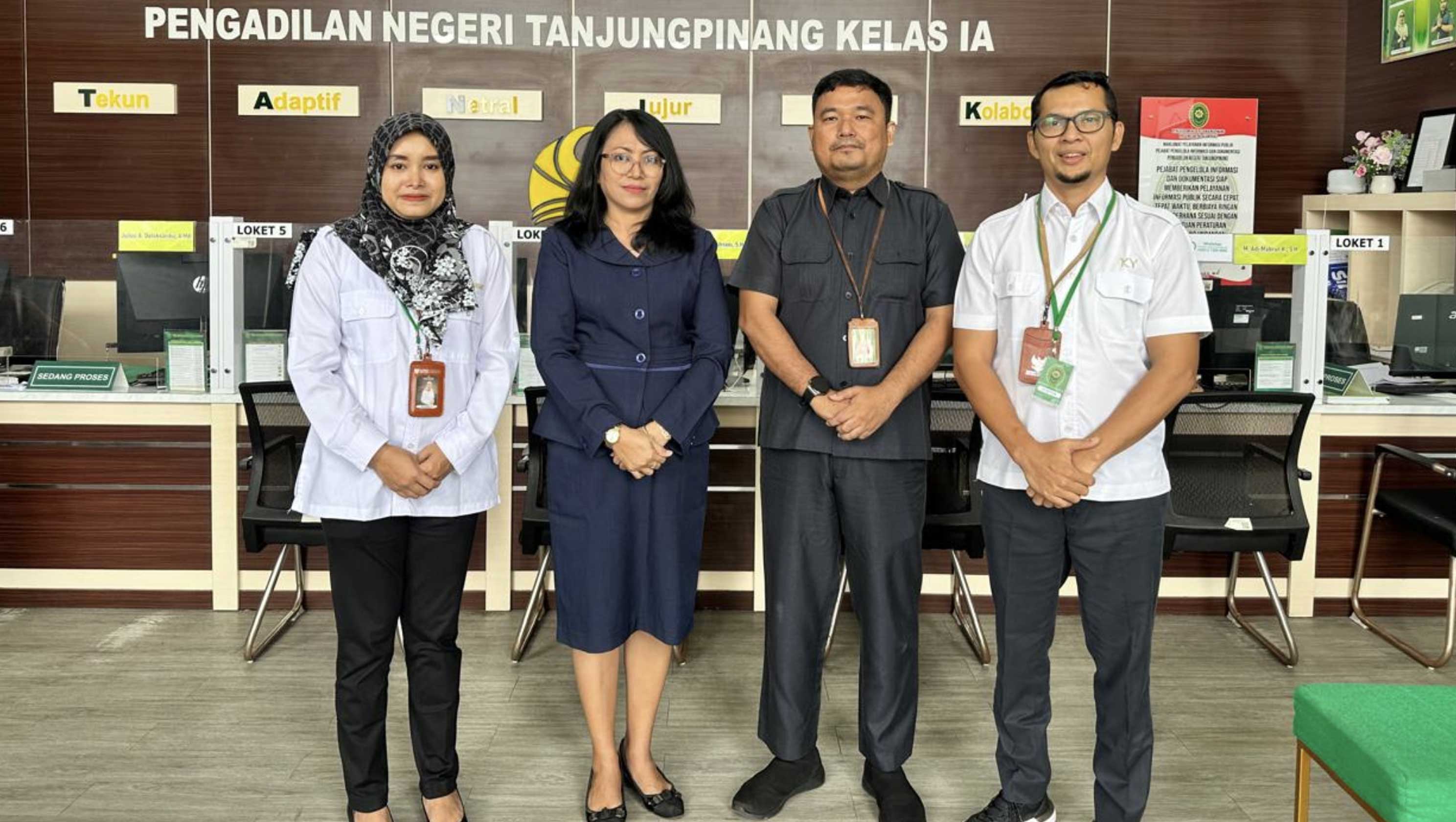 Penghubung KY Riau Pantau Sidang Pencurian oleh Anak di PN Tanjung Pinang