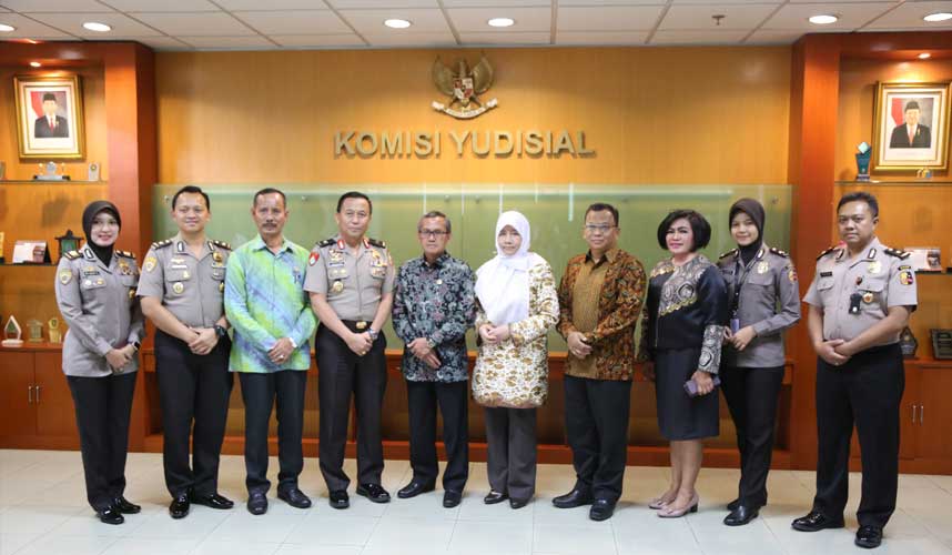 HUT Bhayangkara ke-73, Polri Anjangsana ke KY