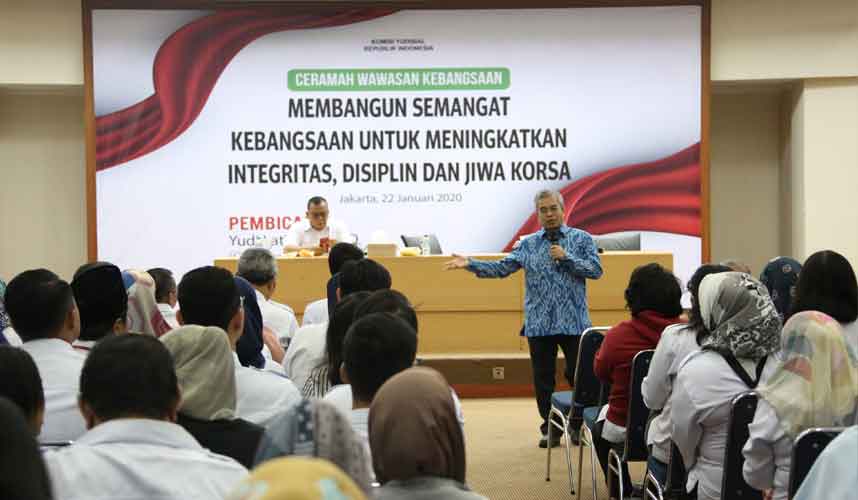 Pegawai KY Diberi Pembekalan Seputar Wawasan Kebangsaan