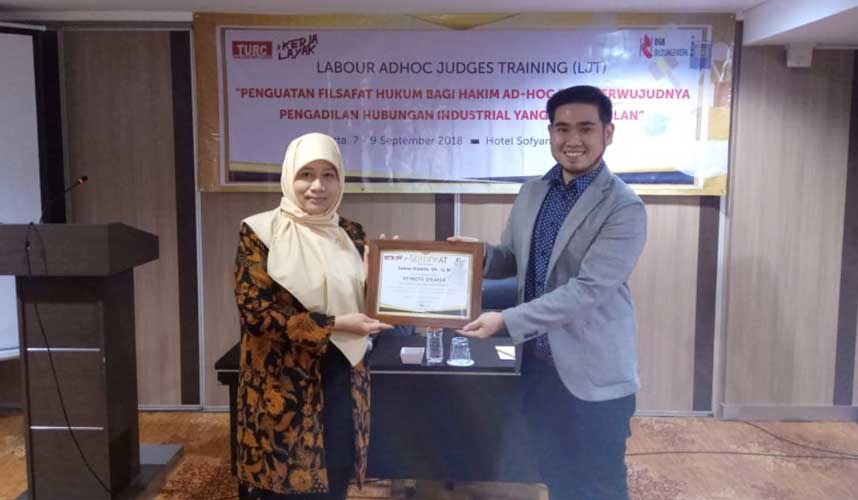 Hakim Ad Hoc PHI Jangan Berpedoman Hukum Acara Perdata Semata