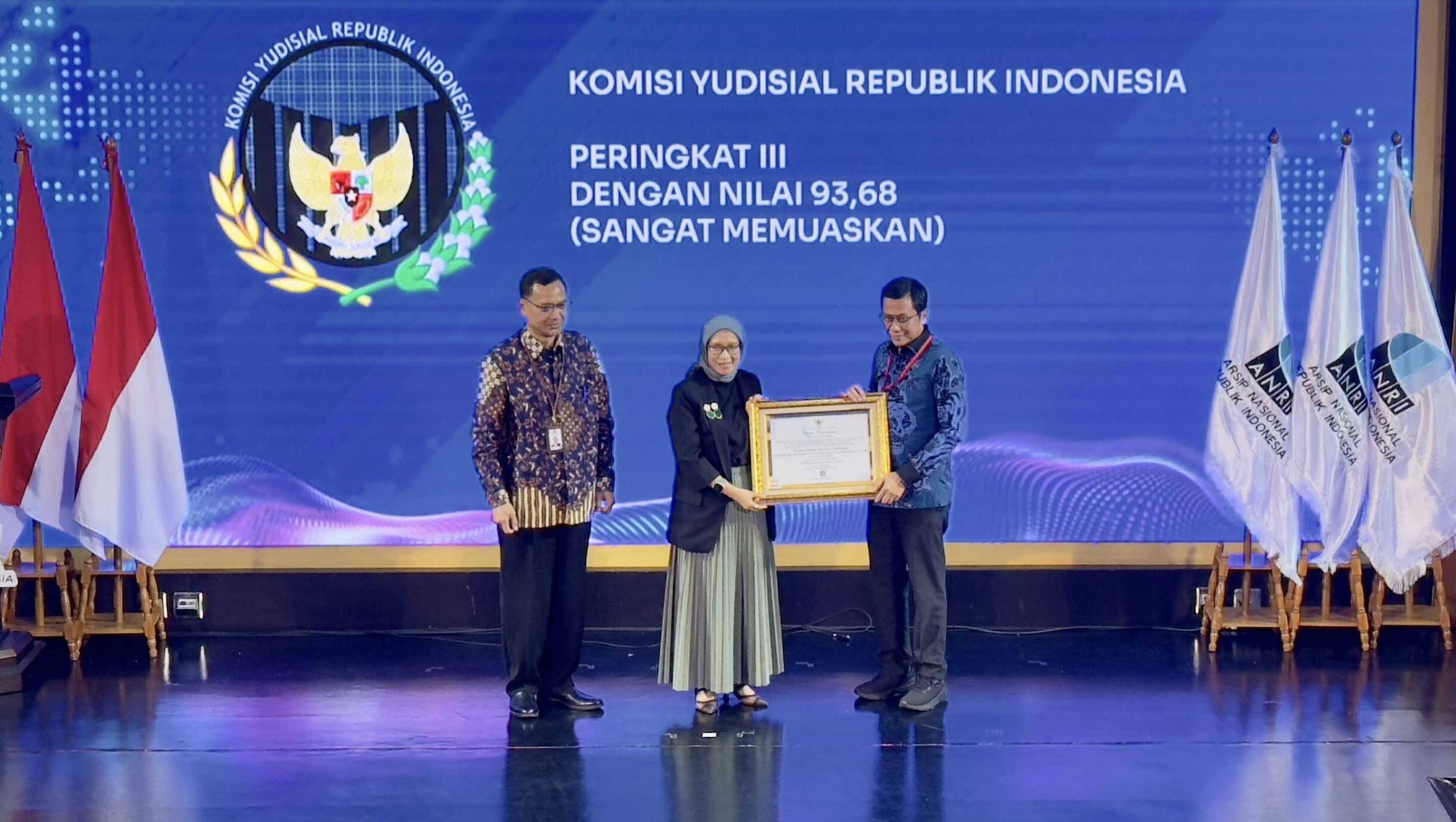 KY Pertahankan Predikat Sangat Memuaskan dalam Pengawasan Kearsipan
