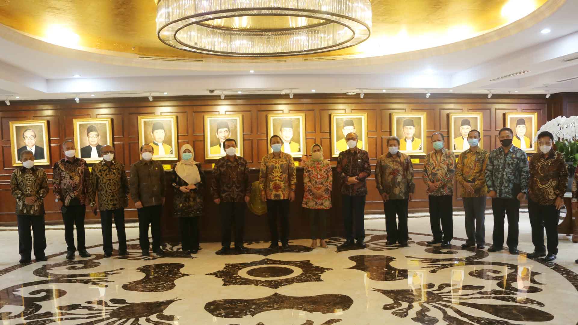 Pimpinan dan Anggota KY Periode 2020-2025 Audiensi dengan Pimpinan MA